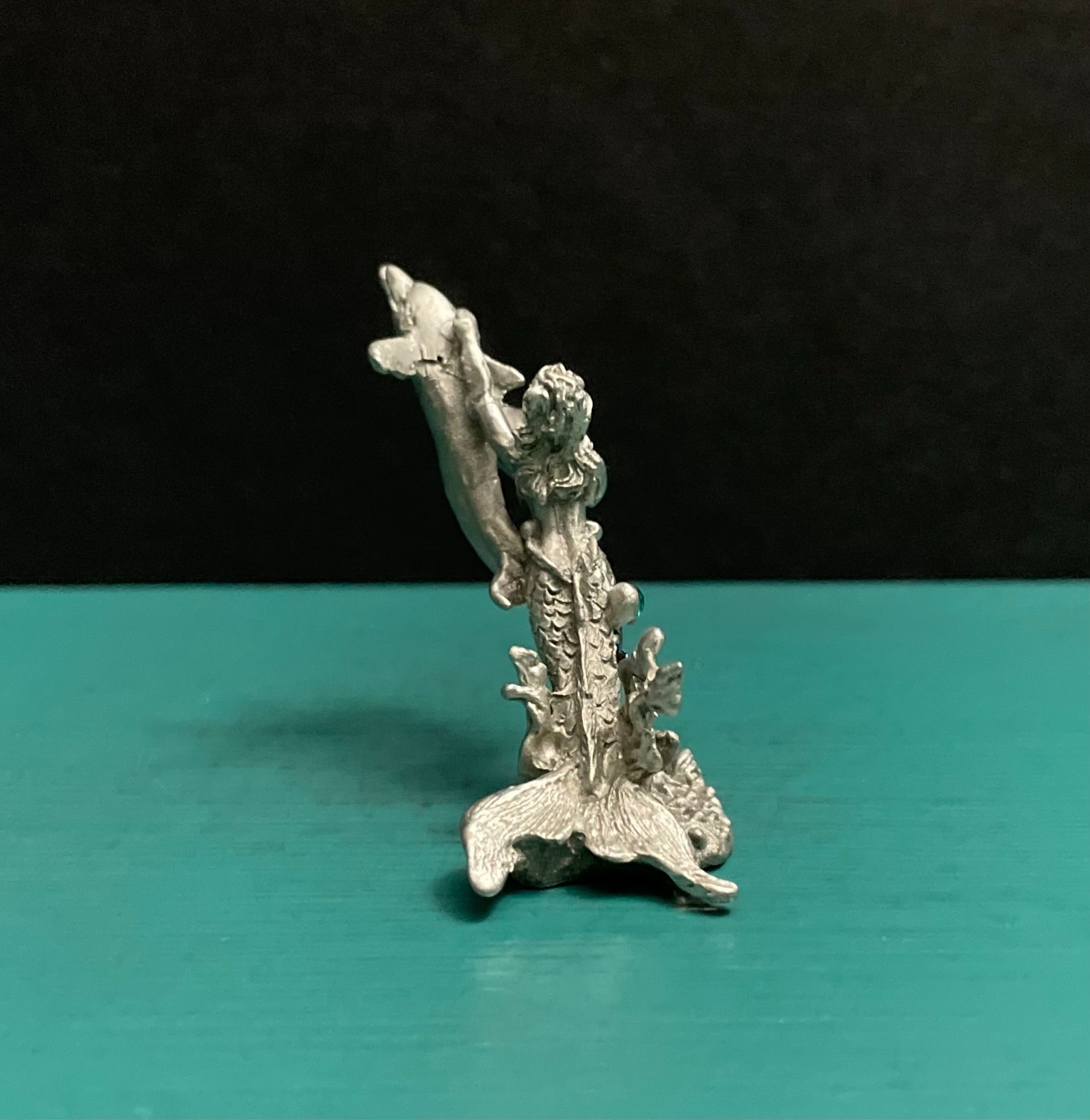 CCI Pewter Little Mermaid Ocean Sea Life Creature Maiden Decor Siren Figurine
