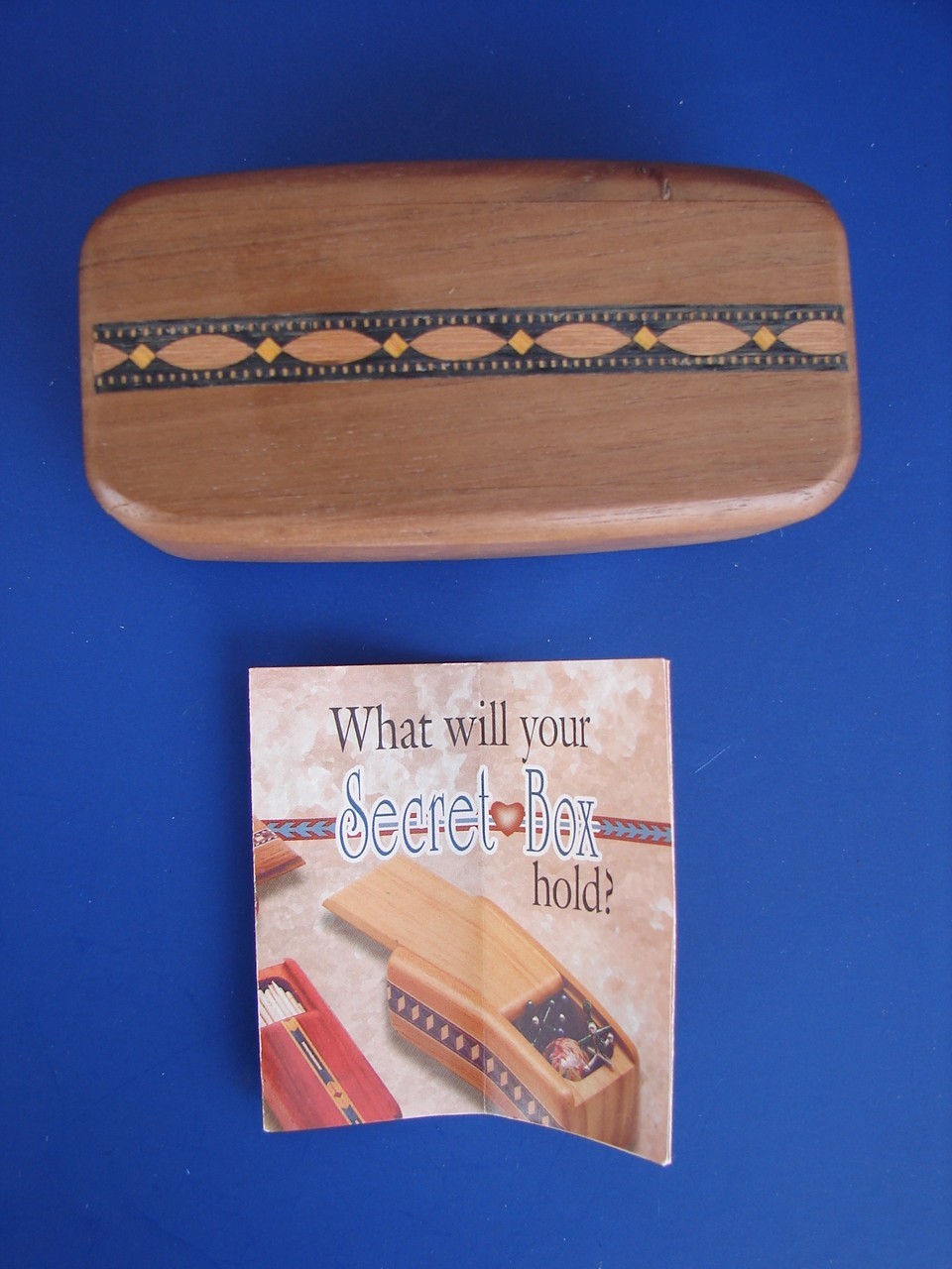 Hand Made wood Carving from Heartwood Creations Studio – Secret Trinket Box