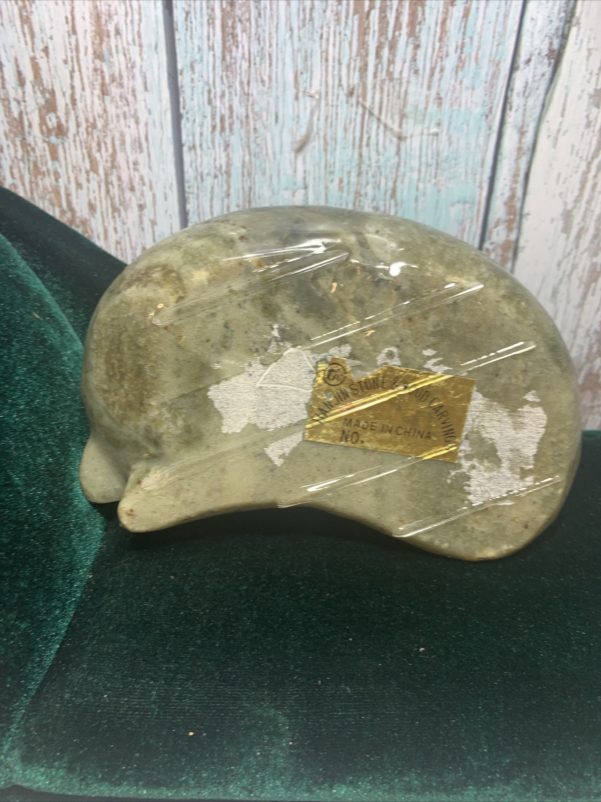 Rare TianJin Stone Resin Layered Beautiful Shine Must See Hard To Find