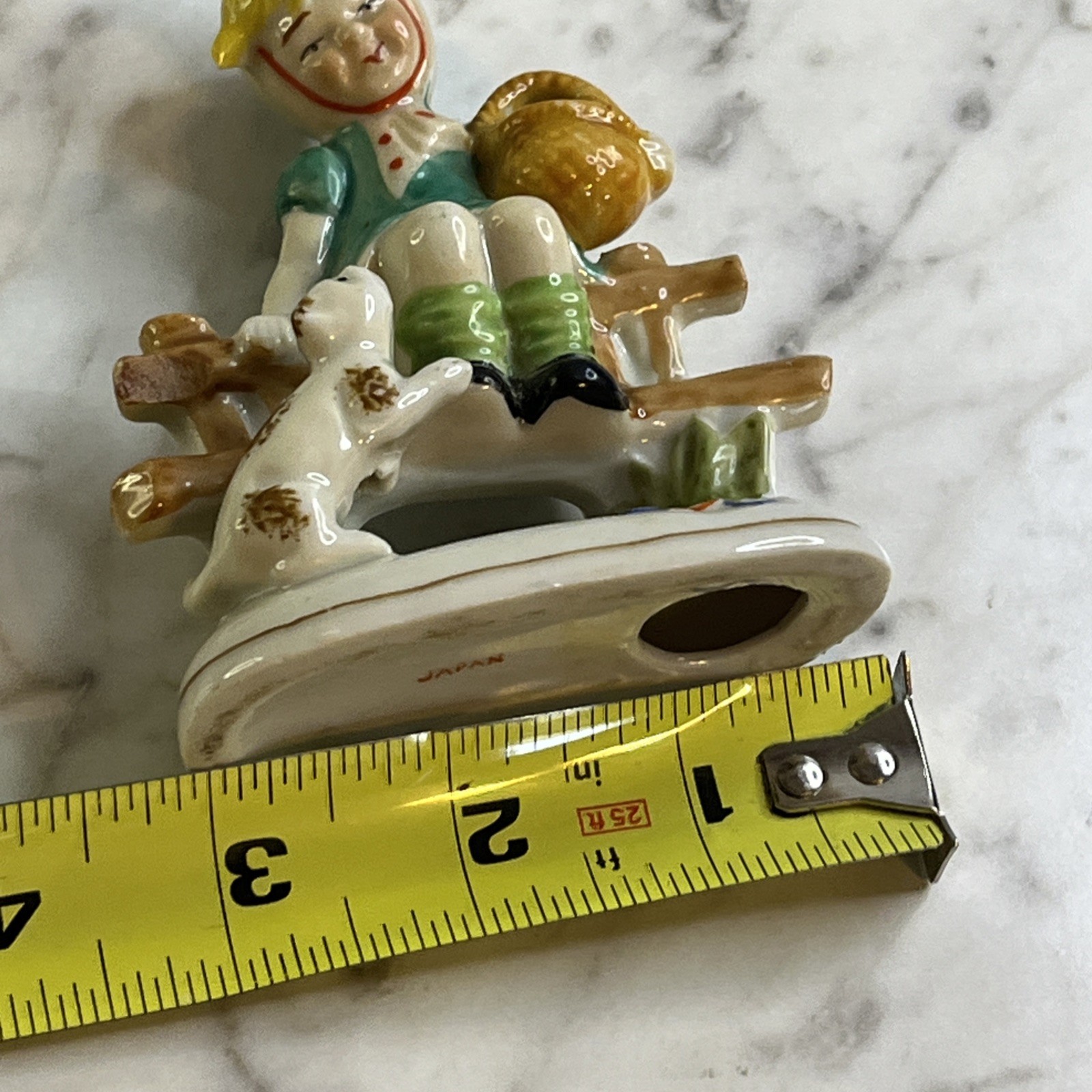 Girl Figurine Lot Multicolor 3 Piece Occupied Japan Japan