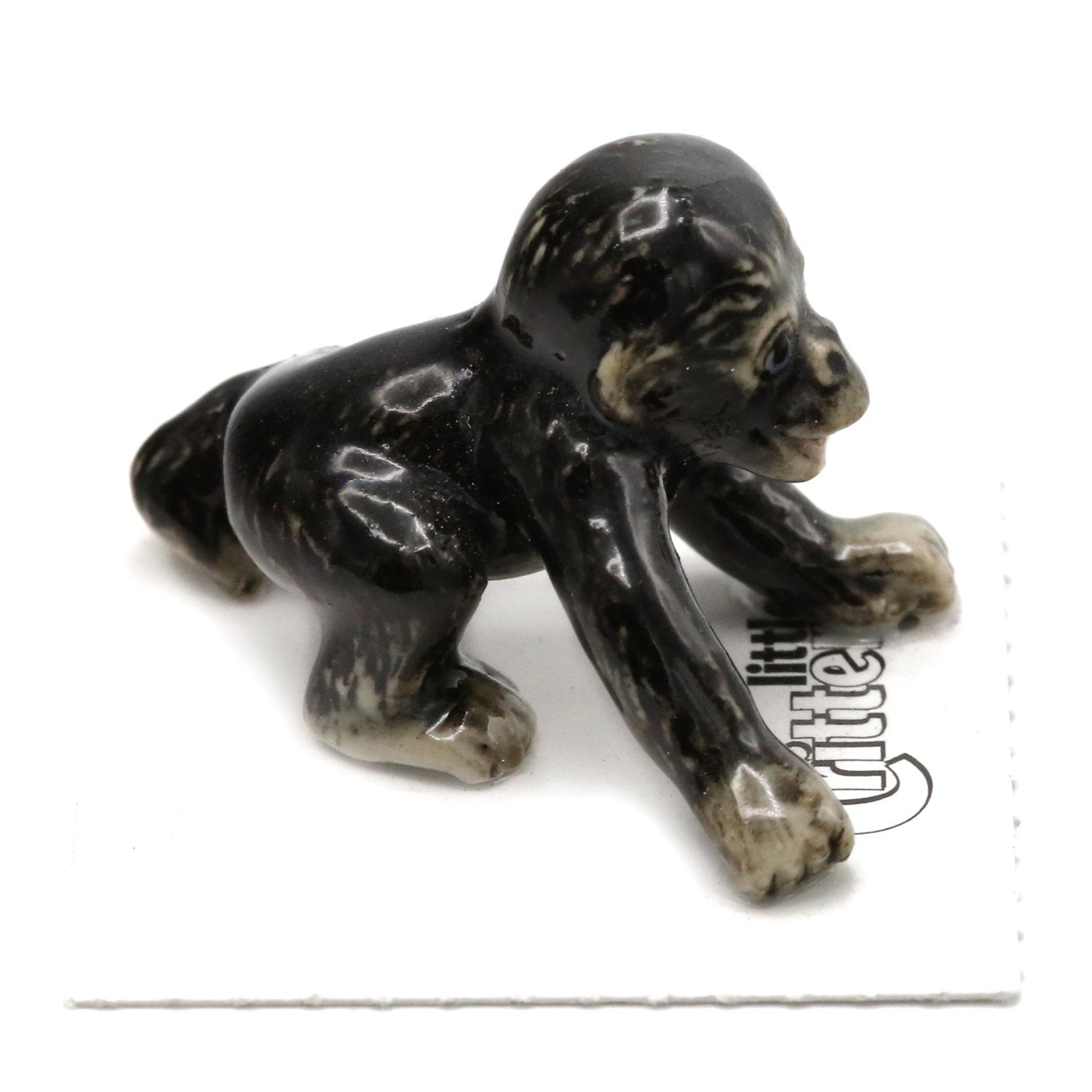 Little Critterz Monkey – Bonobo Baby “Harmony – Miniature Porcelain Figurine