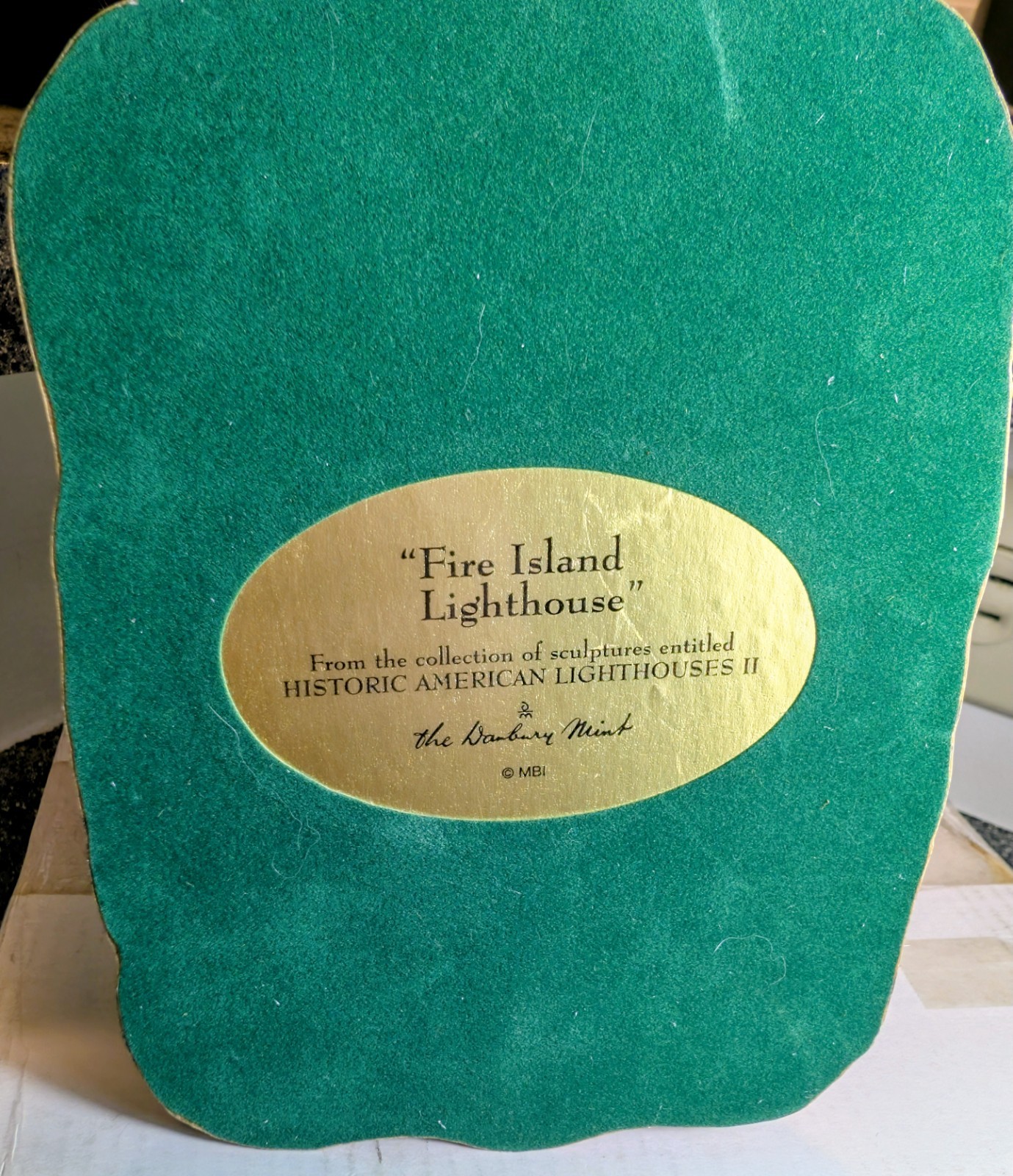 1994 Danbury Mint Fire Island Lighthouse Historic American Lighthouses BLH-015