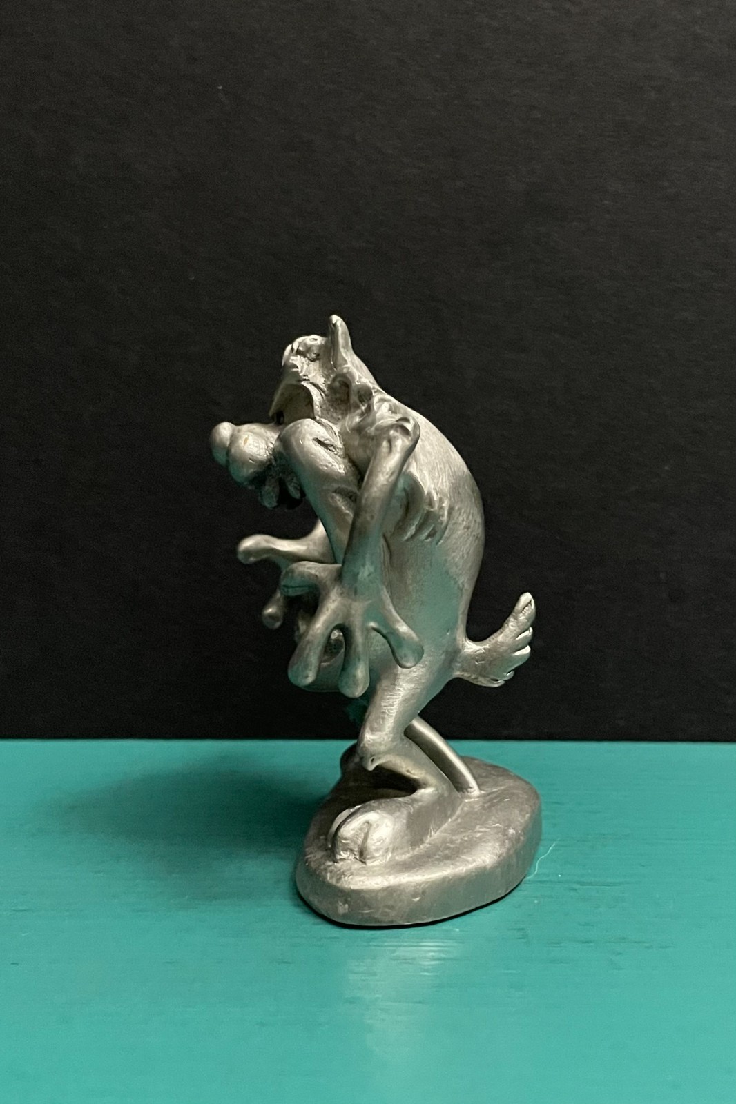 Warner Bros Pewter Taz Tasmanian Devil Growl Looney Tunes Cartoon Art Figurine