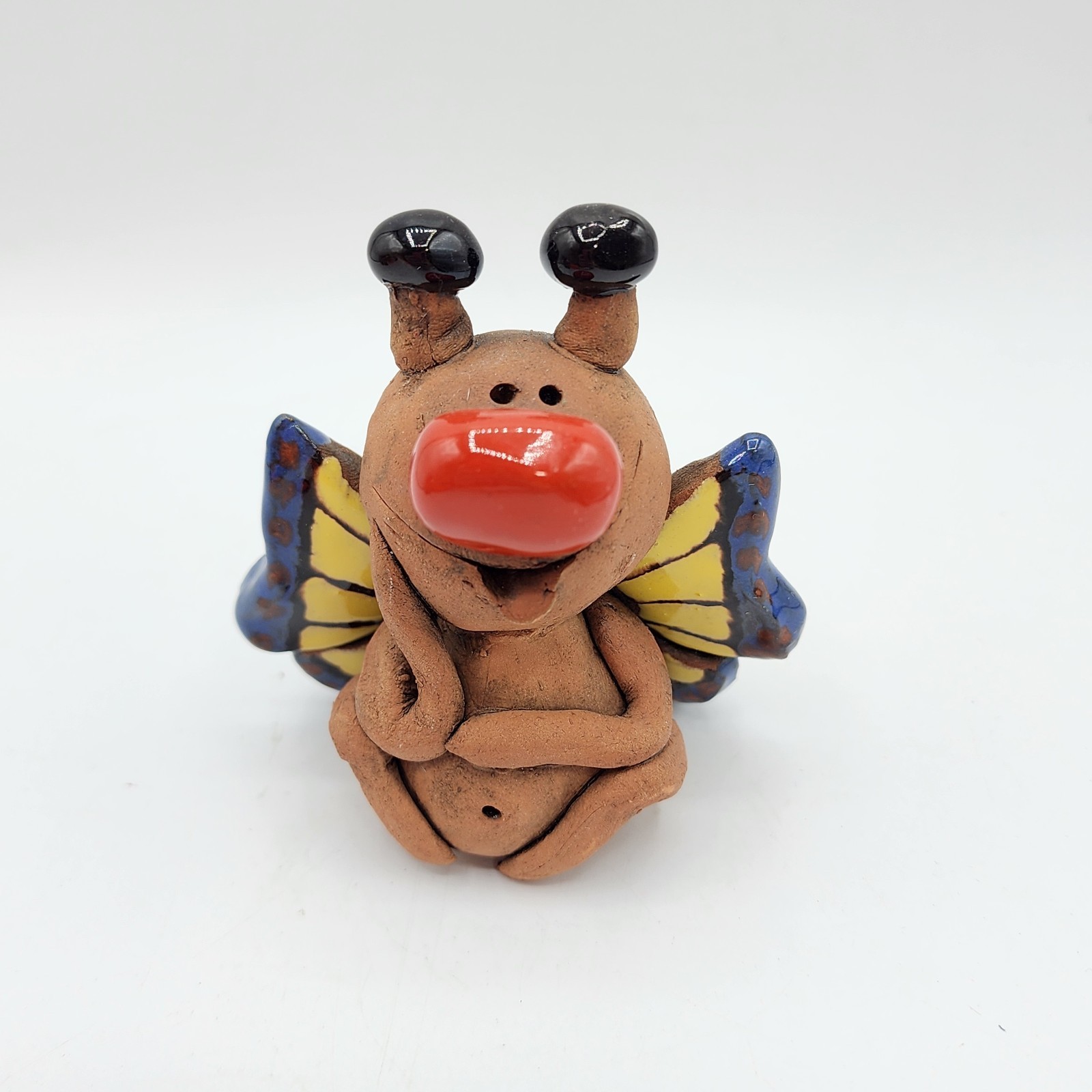 Dainaka Fun Figurine Clay Anthropomorphic Butterfly