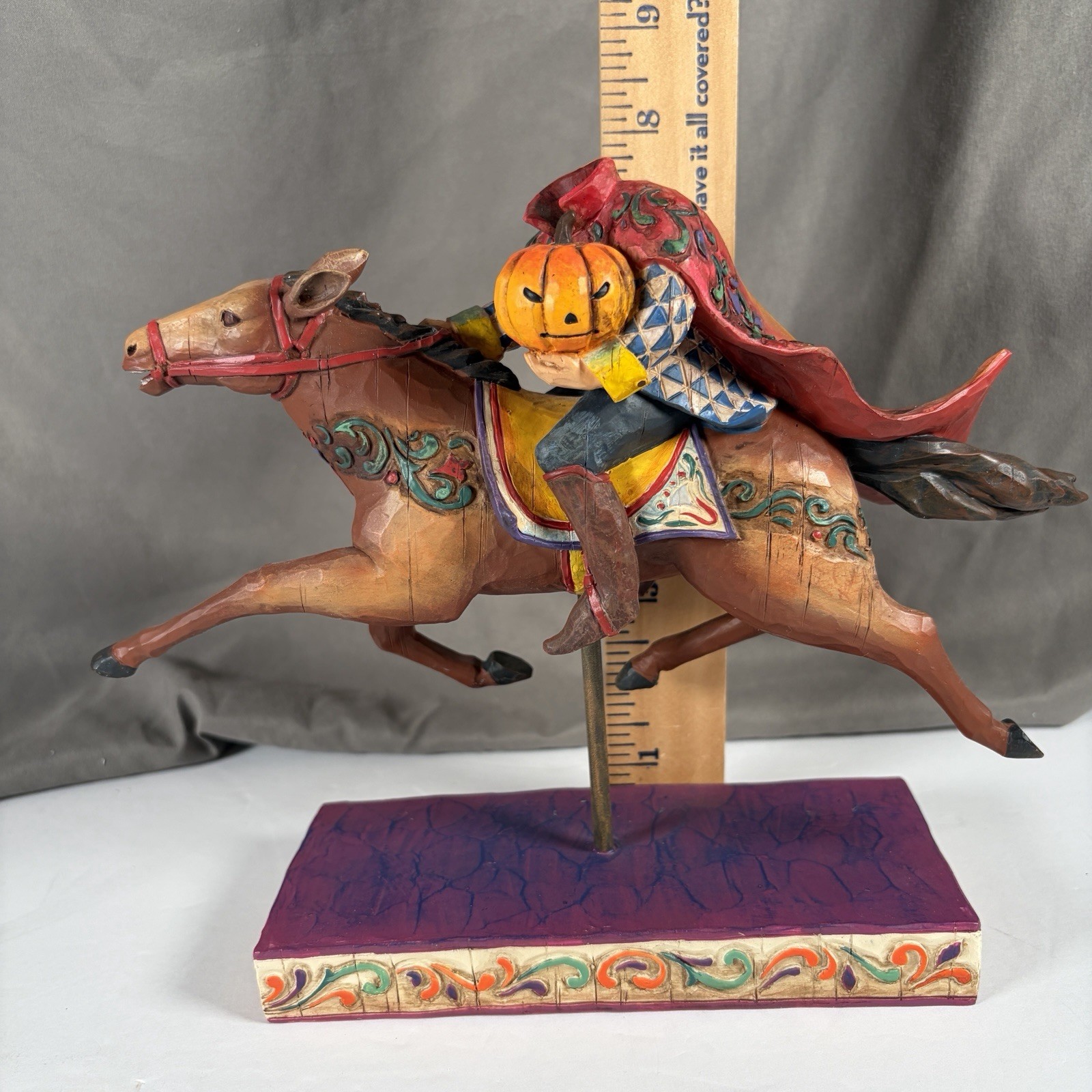 Jim Shore The Headless Rider Follows Horseman 2005 Retired With Box