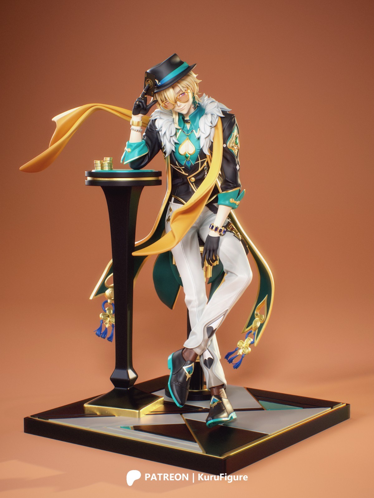 Aventurine | Honkai: Star Rail | UNPAINTED | 1/8 Scale Resin Kit