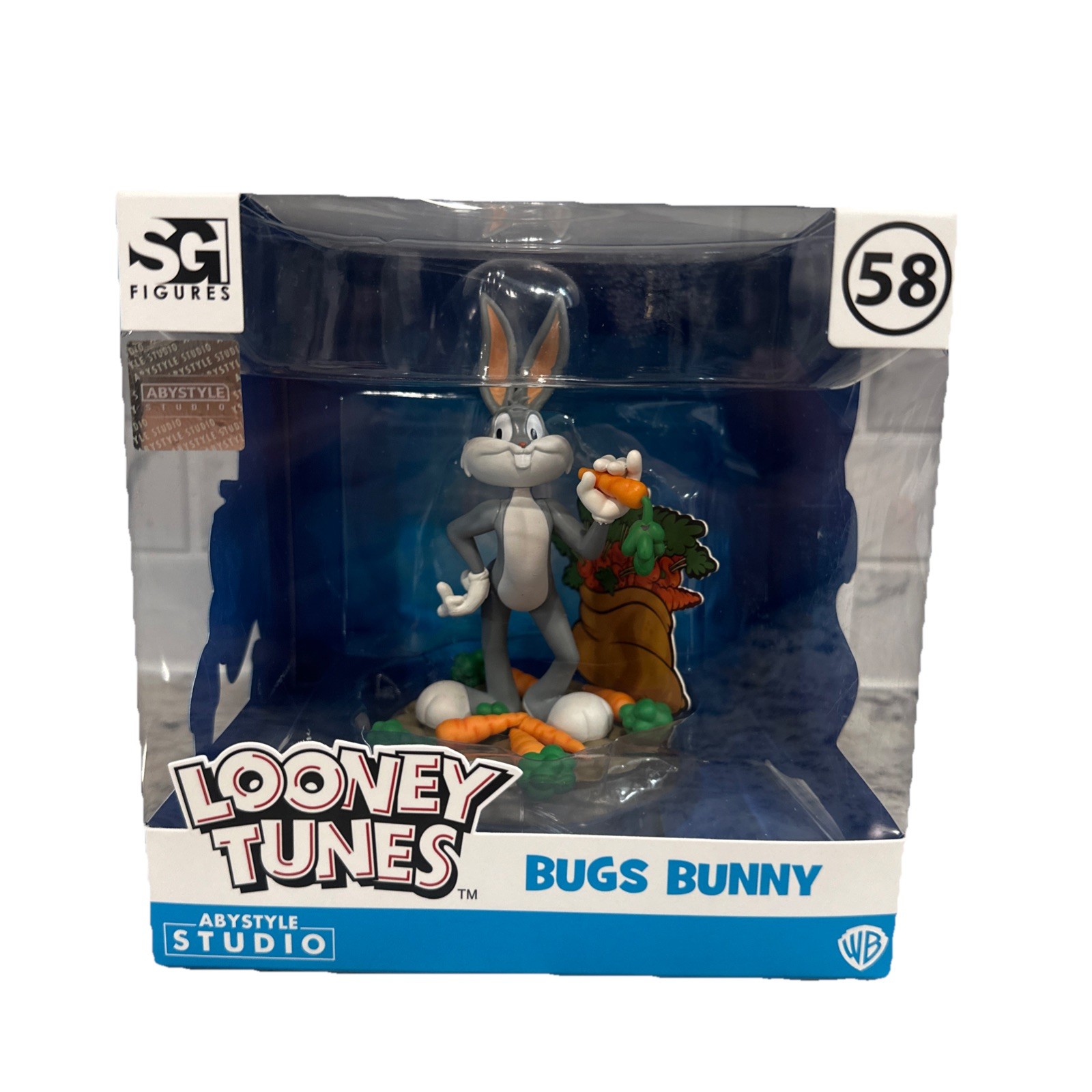 Looney Tunes Bugs Bunny 4.7″ Tall SFC Collectible PVC Figure ABYstyle Studio