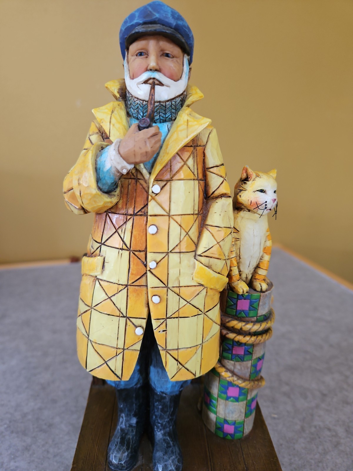 Jim Shore Old Salt Shorelights Evening Star Figurine 118741 Sea Captain Cat 2004