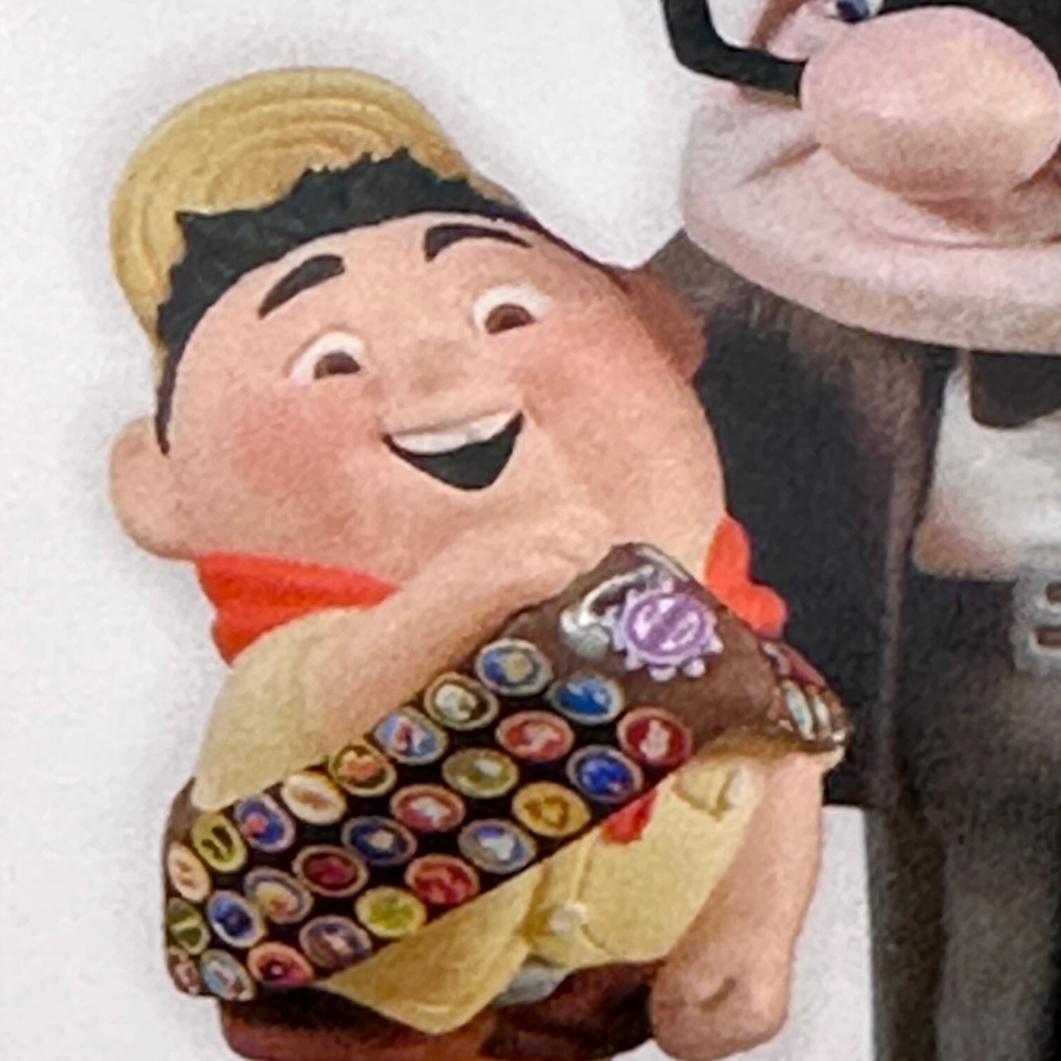Disney Pixar Legends Movie UP Carl and Russel Hallmark Keepsake Ornament 2011
