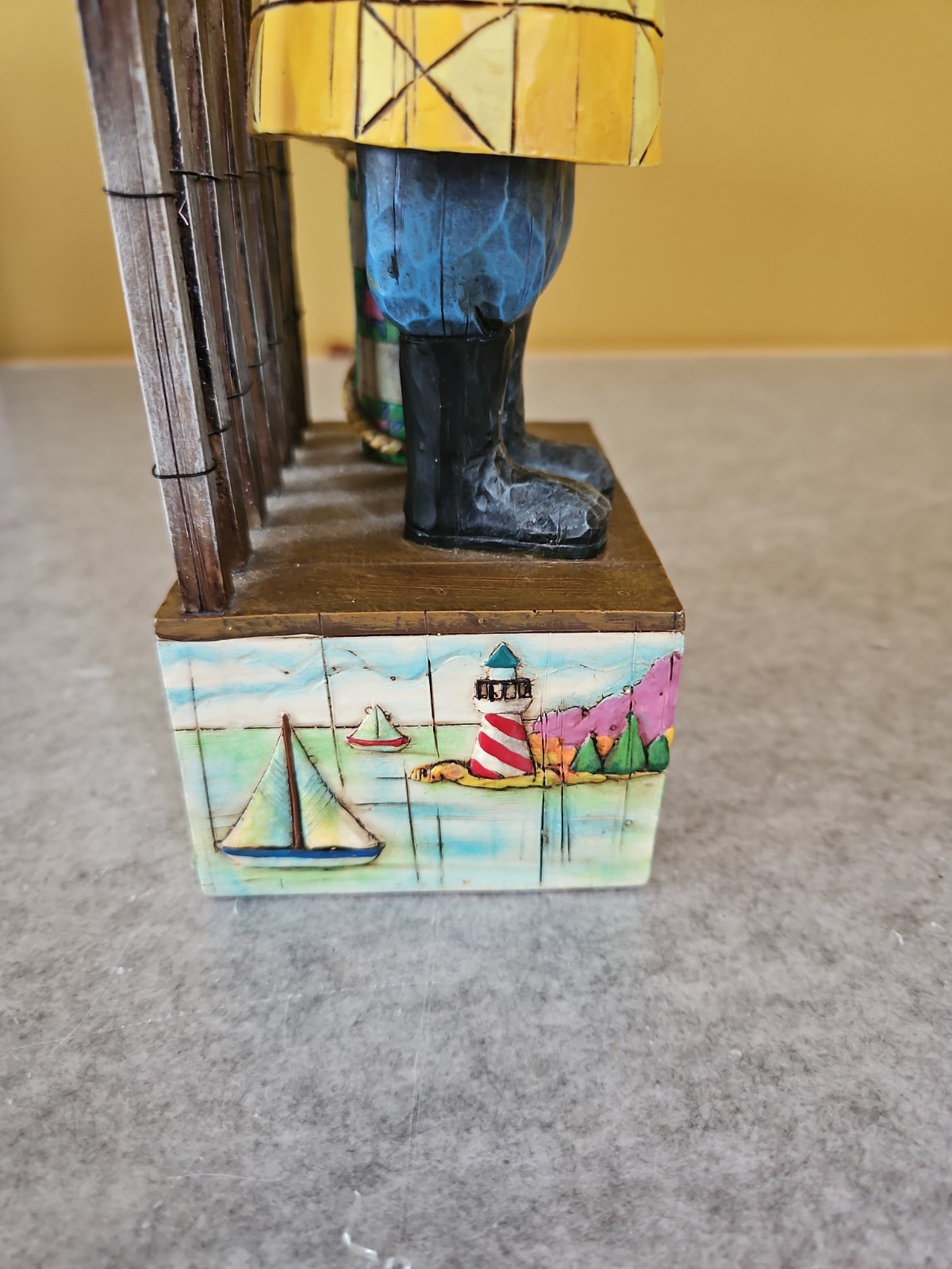 Jim Shore Old Salt Shorelights Evening Star Figurine 118741 Sea Captain Cat 2004
