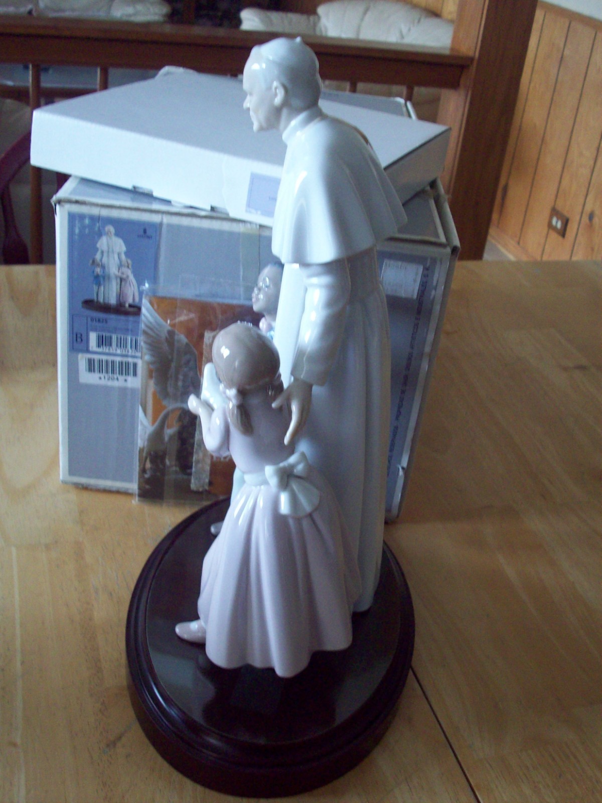 Lladro 1825 Pope John Paul II Signed with Box