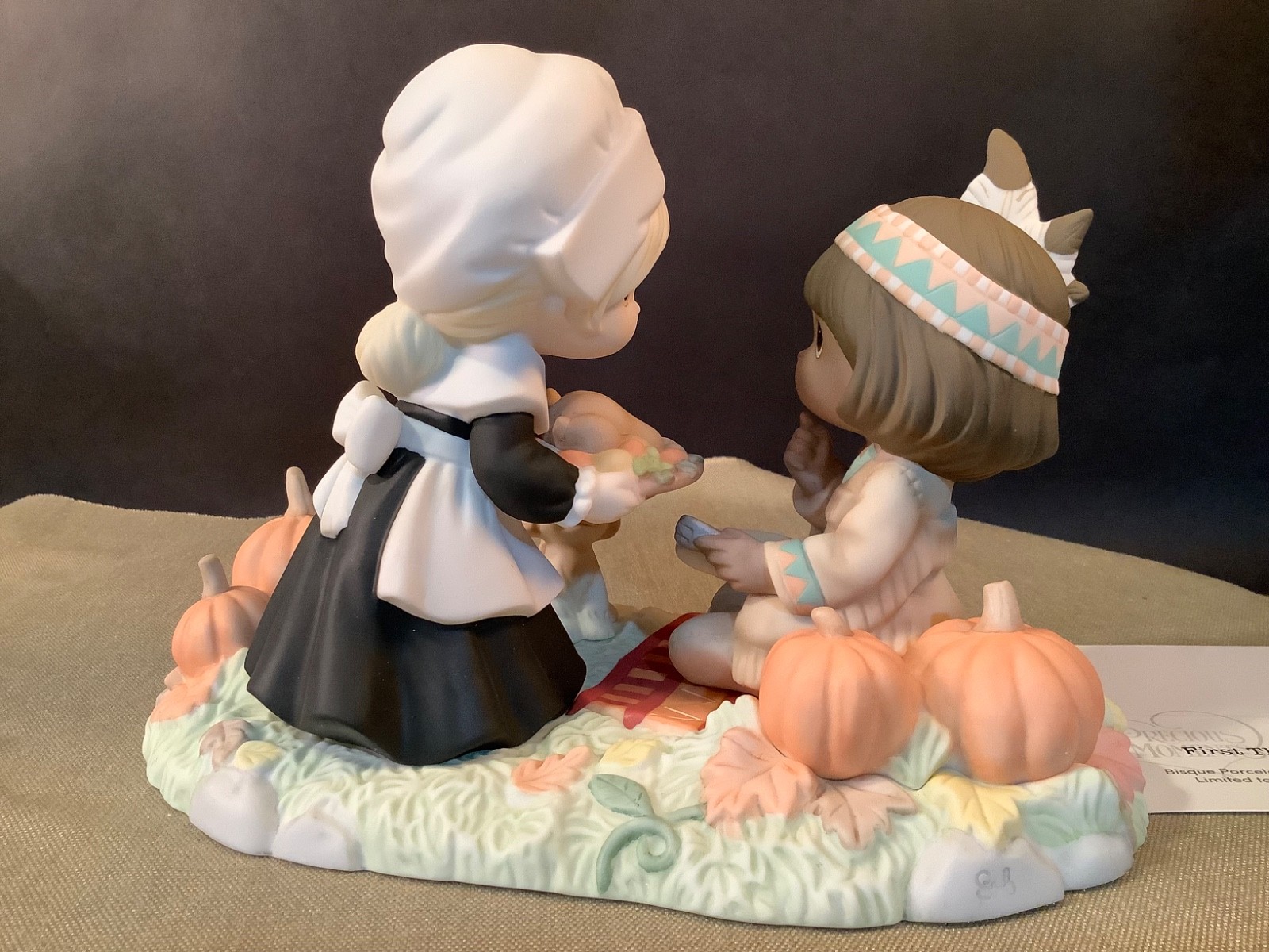 Precious Moments First Thanksgiving Limited Edition 241027