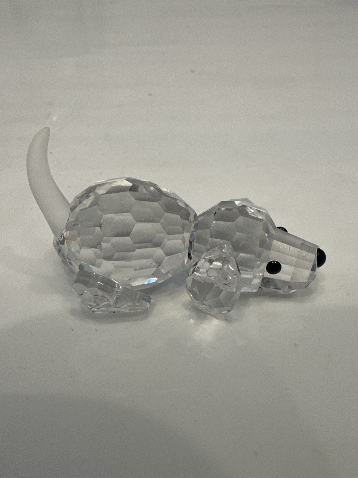 Swarovski Crystal Beagle Puppy Duck Silver Beak And Fox Figurine No Box Lot Of 3