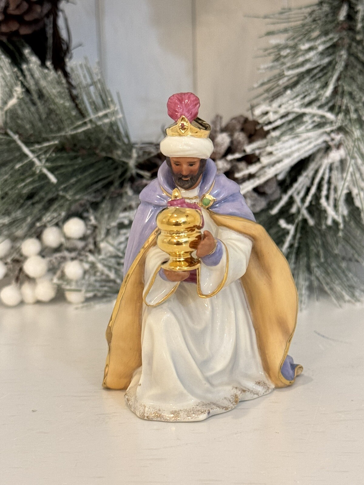 Lenox Little Town of Bethlehem Gaspar Nativity Set Wise Man NEW