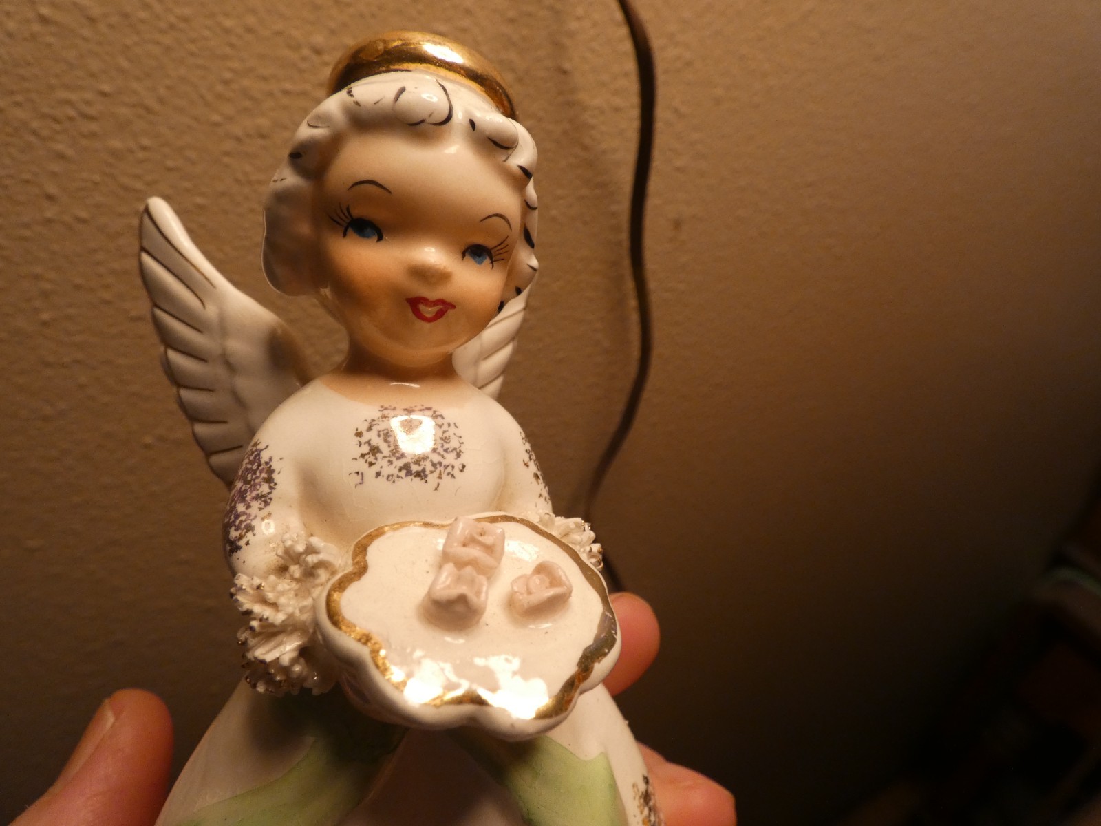 June Angel Figurine Vintage Ucagco Japan