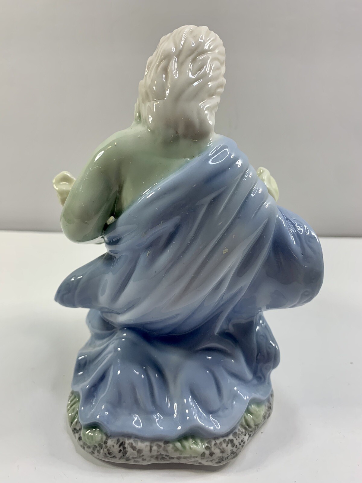 K’s Collection Religious Figurine Kneeling Jesus Holding Baby Christianity 6″