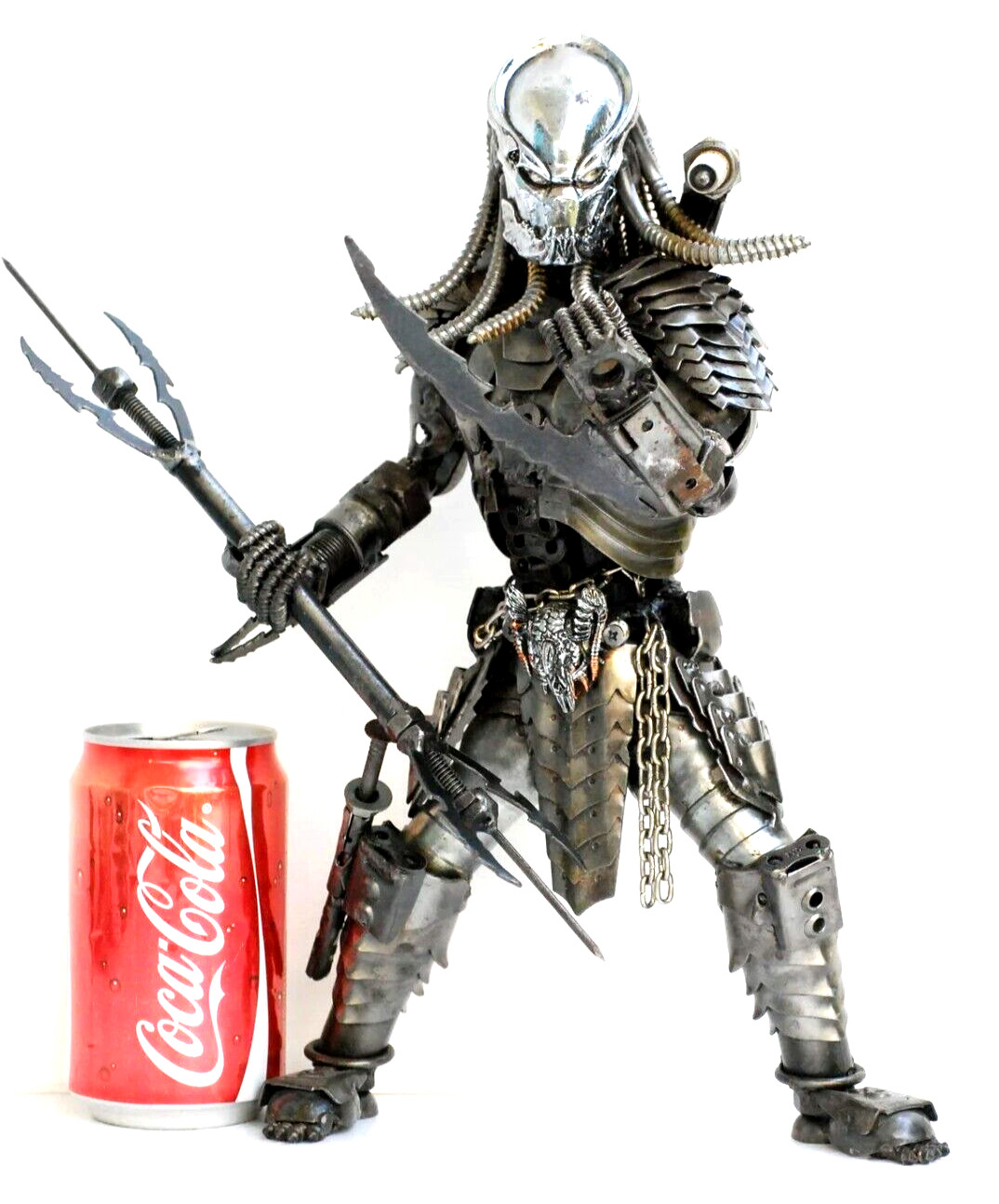Predator (a3,D) Scrap Metal Sculpture, Best Handmade Gift, Cool Christmas gifts