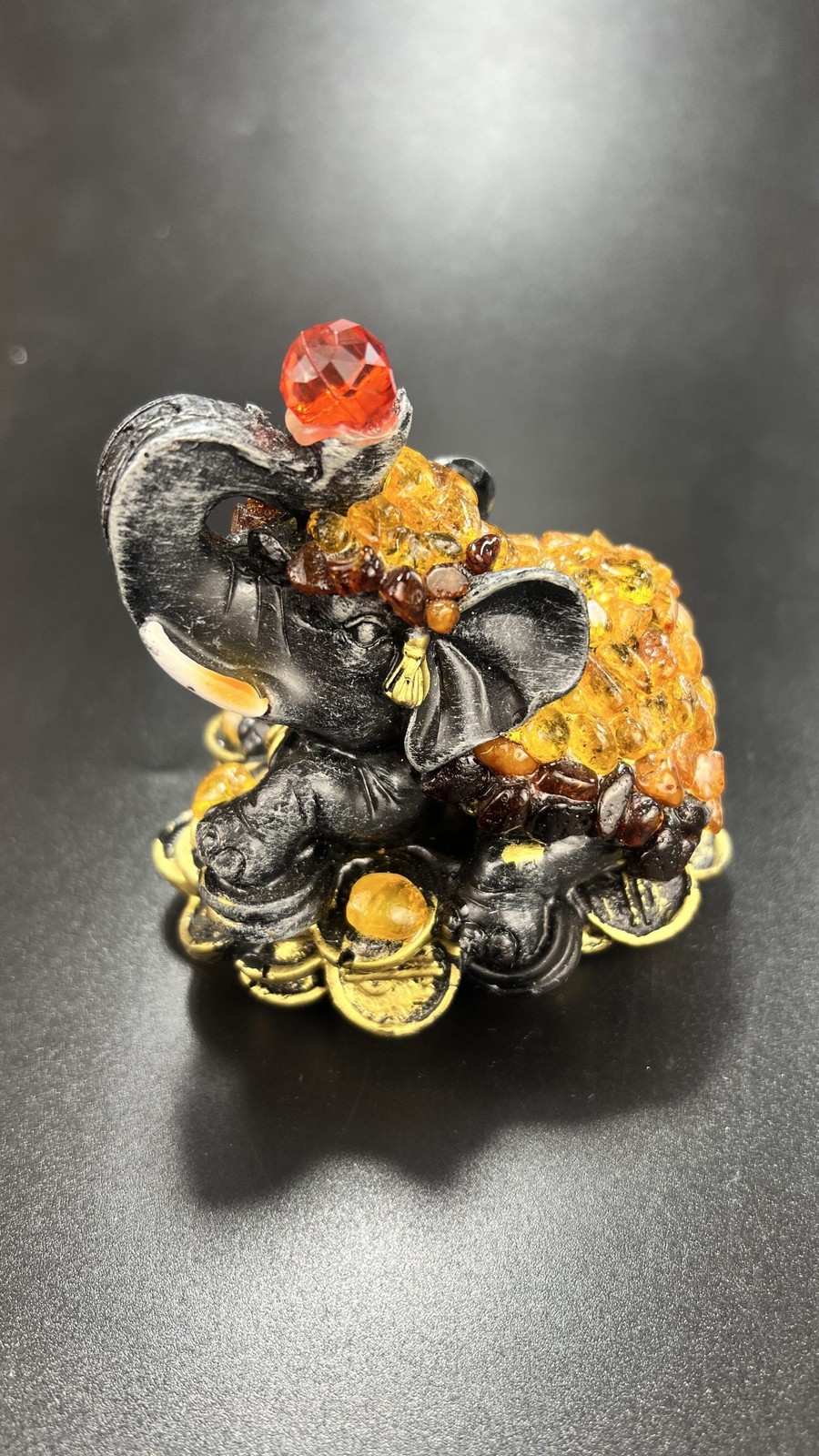 Elephant Collection Baltic Amber Figurine — Made in USA | KIZIMA®