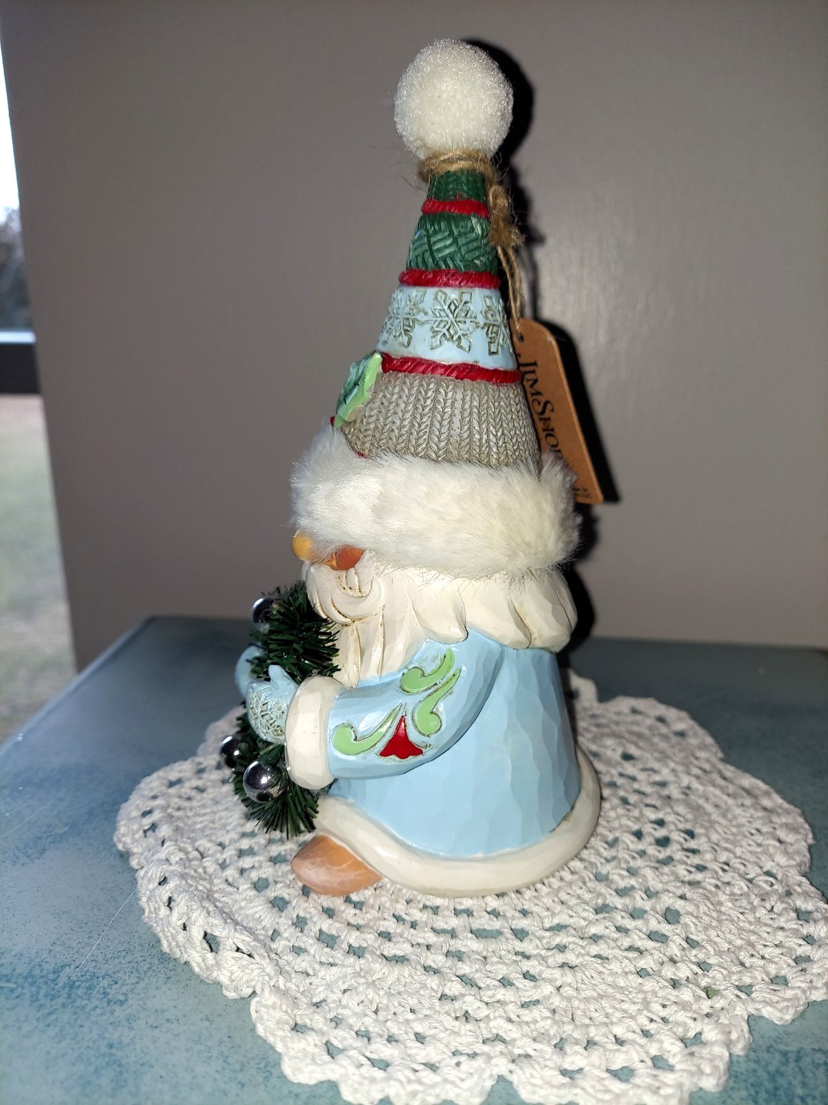Jim Shore – WREATHED IN HOLIDAY JOY – 2025 Holiday Gnome – NIB Heartwood Creek