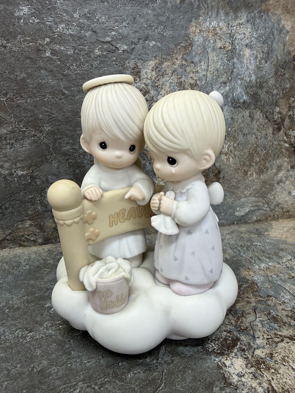 Precious Moments Figurine ‘NO TEARS PAST THE GATE’ 1986 Cute # 101826