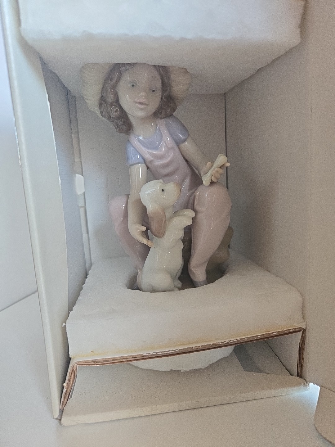 Lladro Figurine 6680 Friends Forever Still at the Original Box