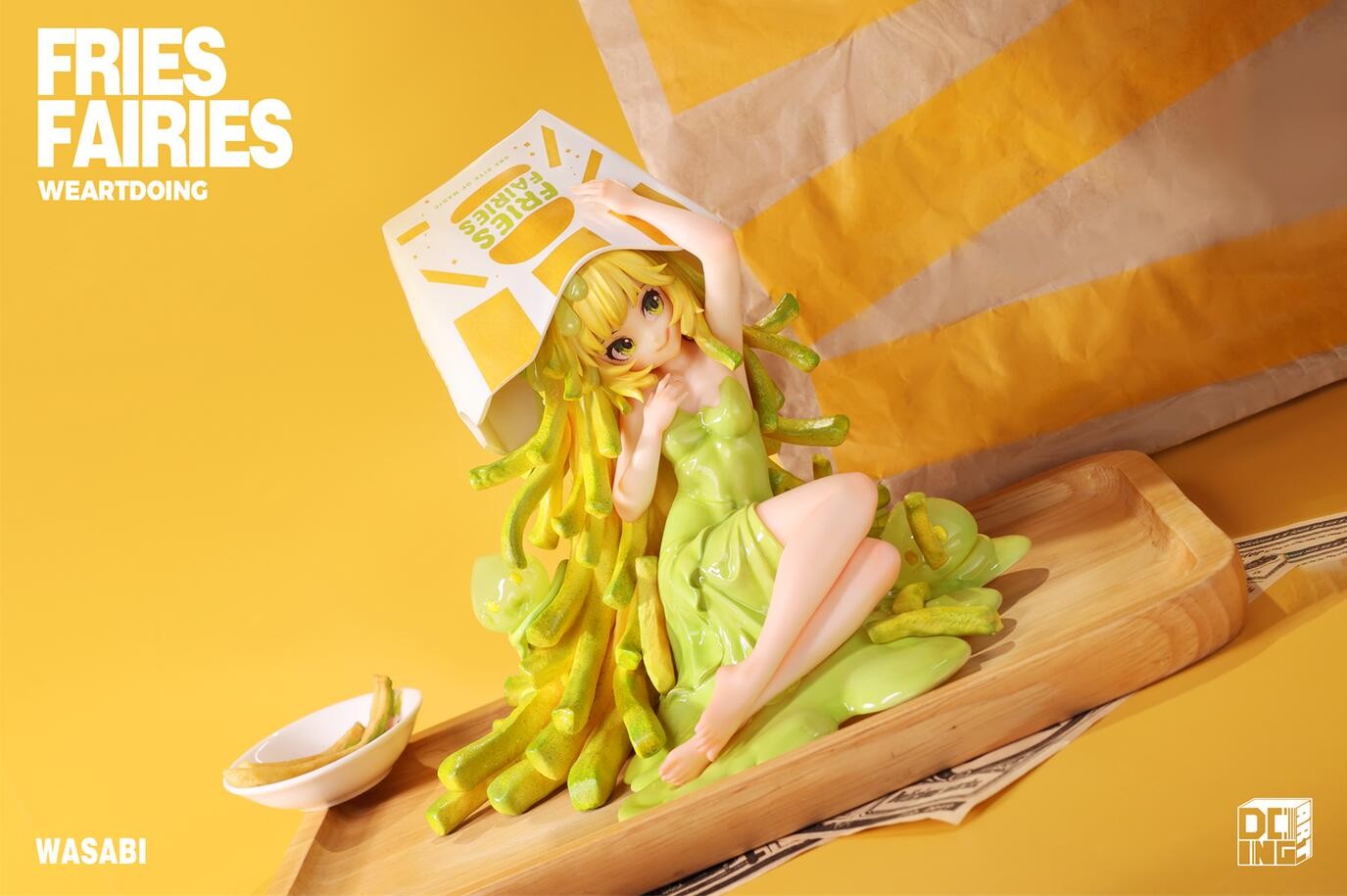 WeArtDoing Fries Fairies Wasabi Fashion Figure Limited Model GK New In Stock
