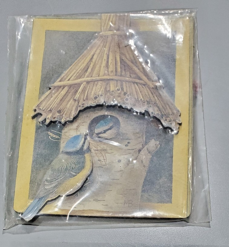 Hallmark Marjolein Bastin Magnet with Bird House W Bird Inside