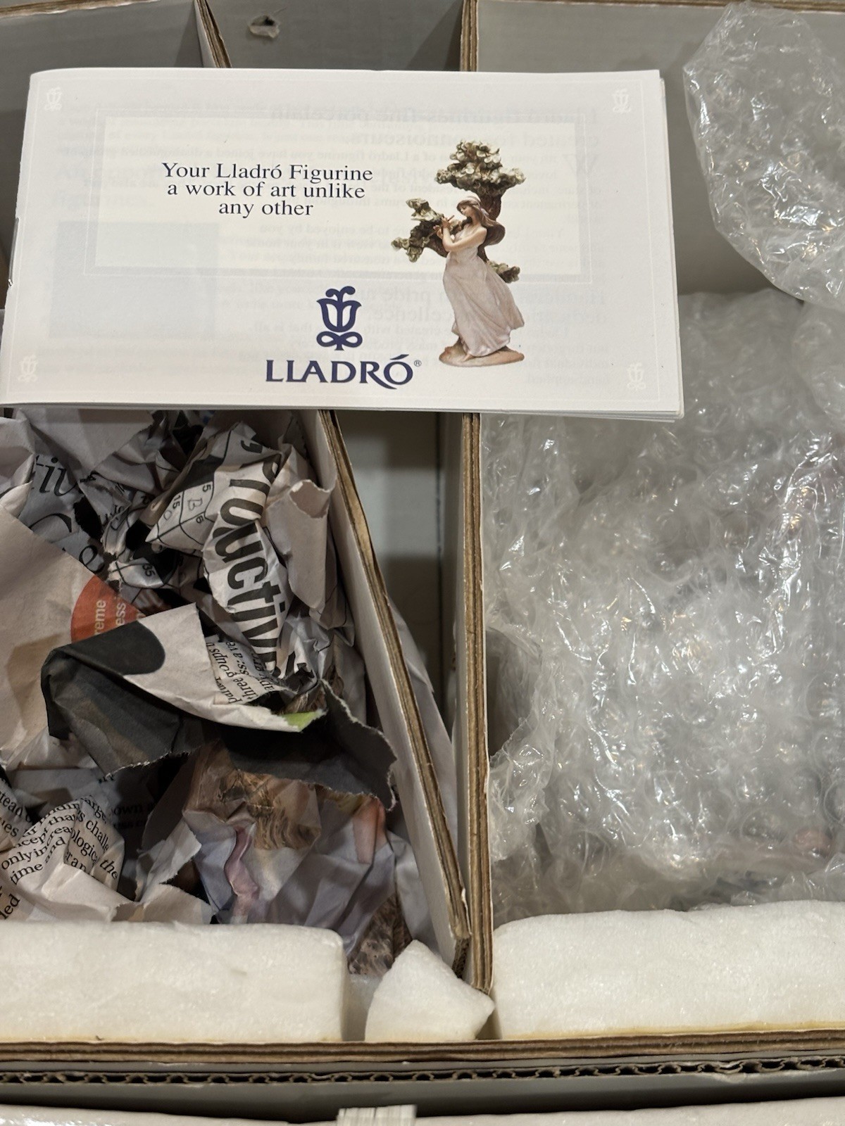 LLADRO Porcelain BEST FRIEND Model #07620 Original Box Made in Spain