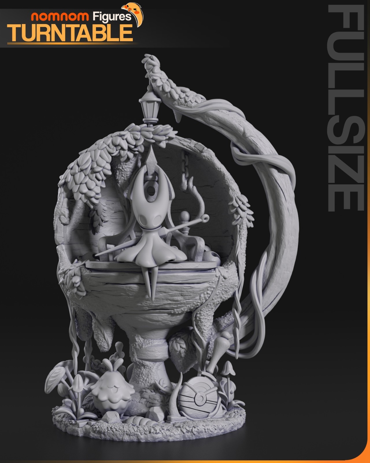 Silk Inspired Resin Diorama | Unpainted High Detail Collectible Scale Model Kit