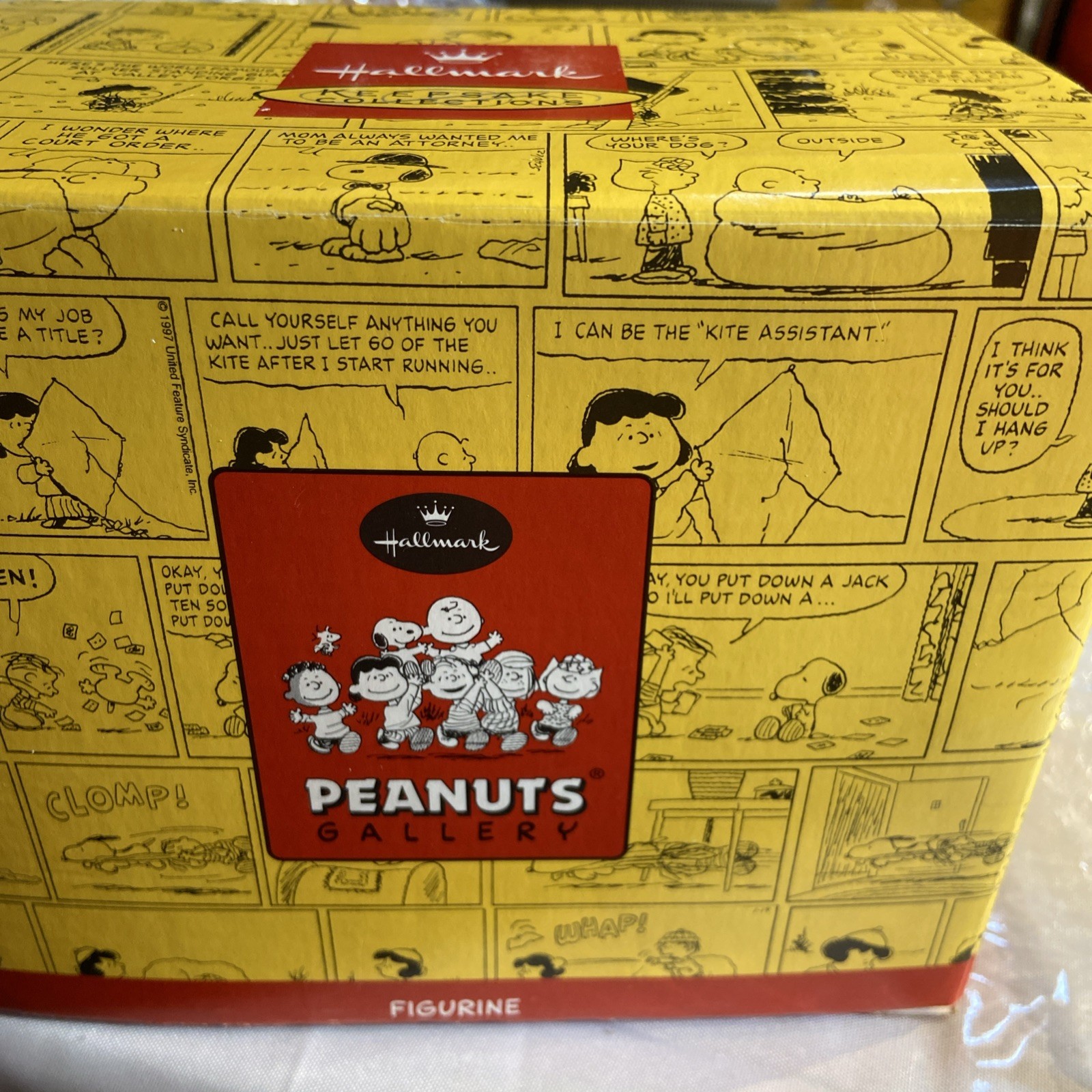 Hallmark Peanuts Gallery *Jolly Holidays Snoopy & Woodstock Sleigh Christmas
