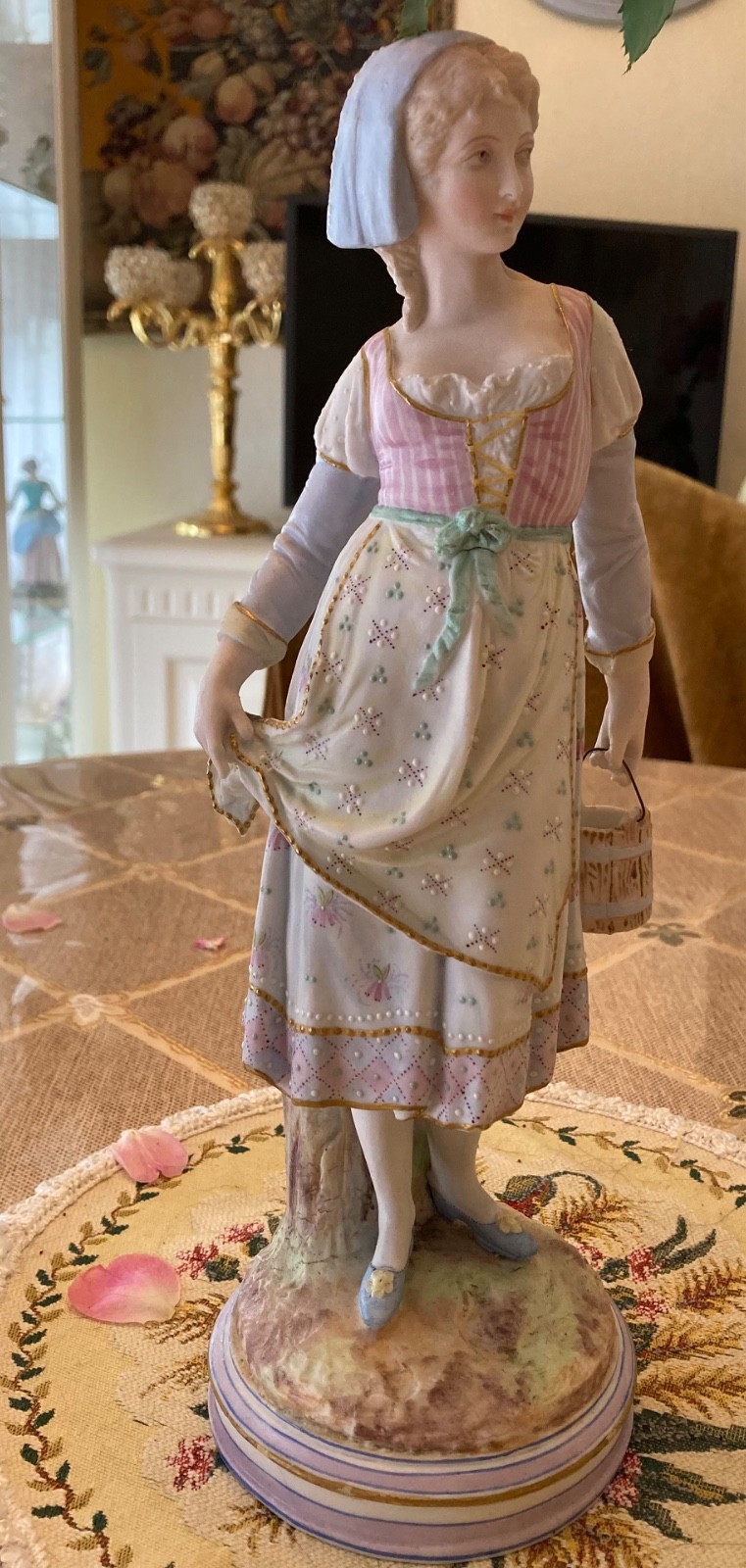 Vion & Baury Antique French Porcelain Figurine 1870-1899