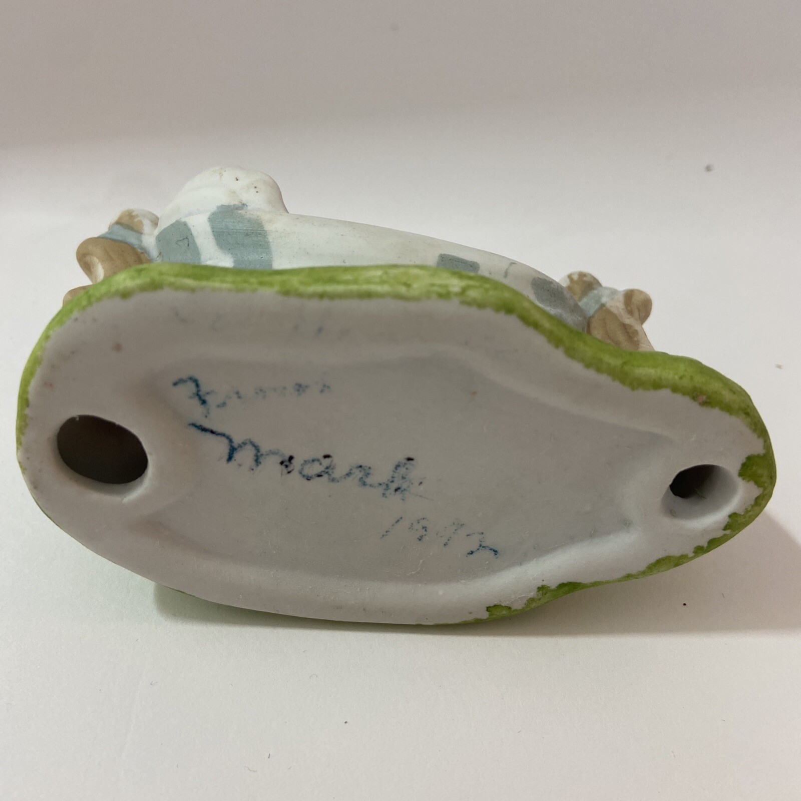 rockabye baby figurine Cake Topper Shower Ceramic 4×2”