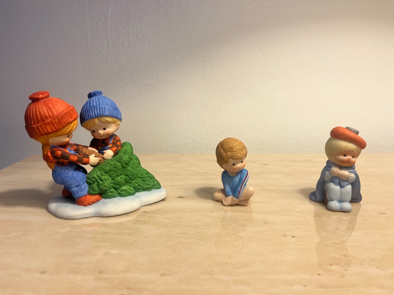 Vintage 1980s Enesco Country Cousins Lot of 61 – Excellent Condition, SEE PICS
