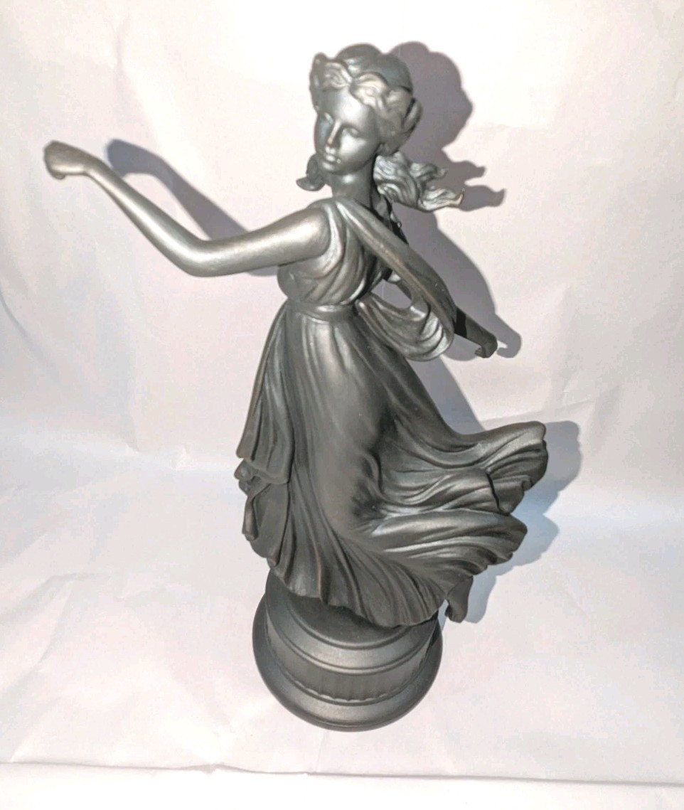 Wedgwood Signature Collection Black Basalt The First Of The Dancing Hour Figures
