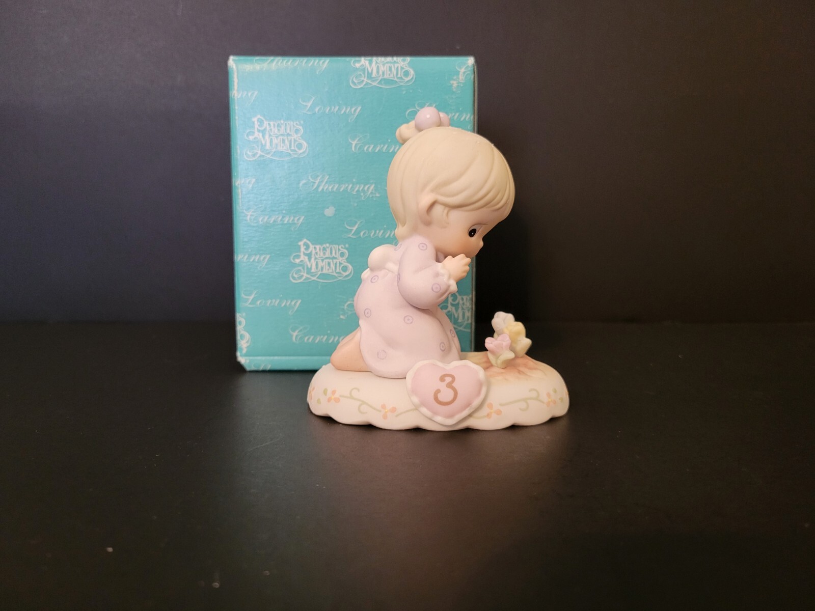 Precious Moment Growing In Grace Age 3 Blonde 136220