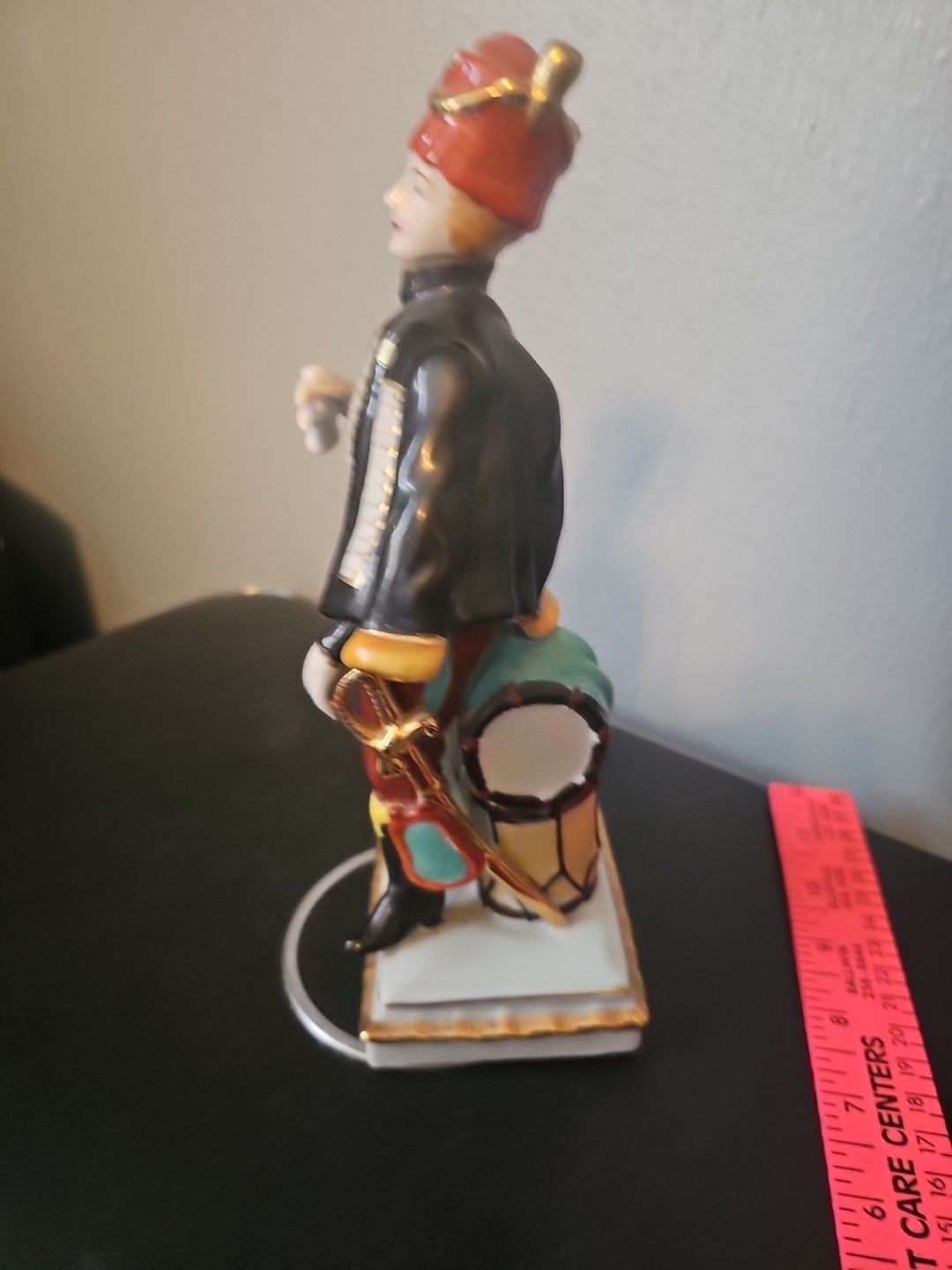 European Antique Soldier Drummer Figurine 1850-1900