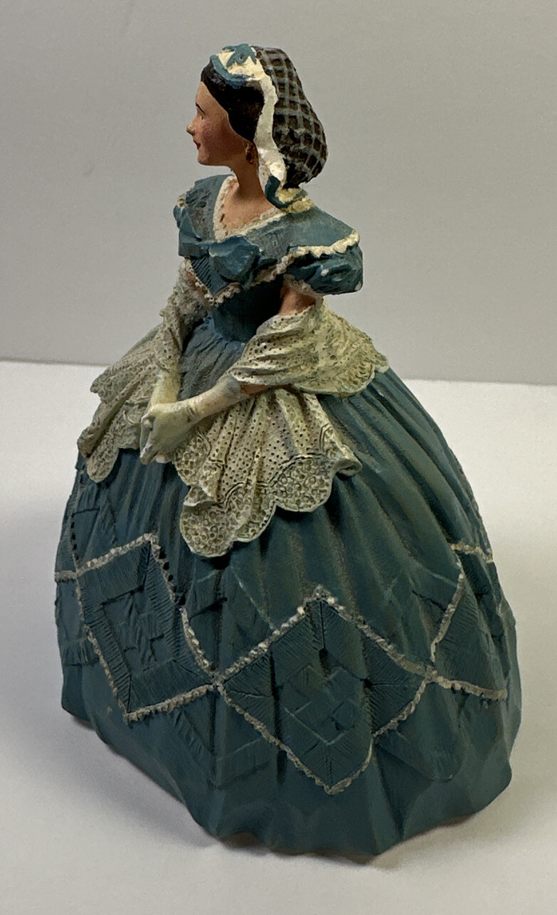 MELANIE WILKES THE FRANKLIN MINT 1990 1939 Selznick Vintage Figurine 3.25” Tall