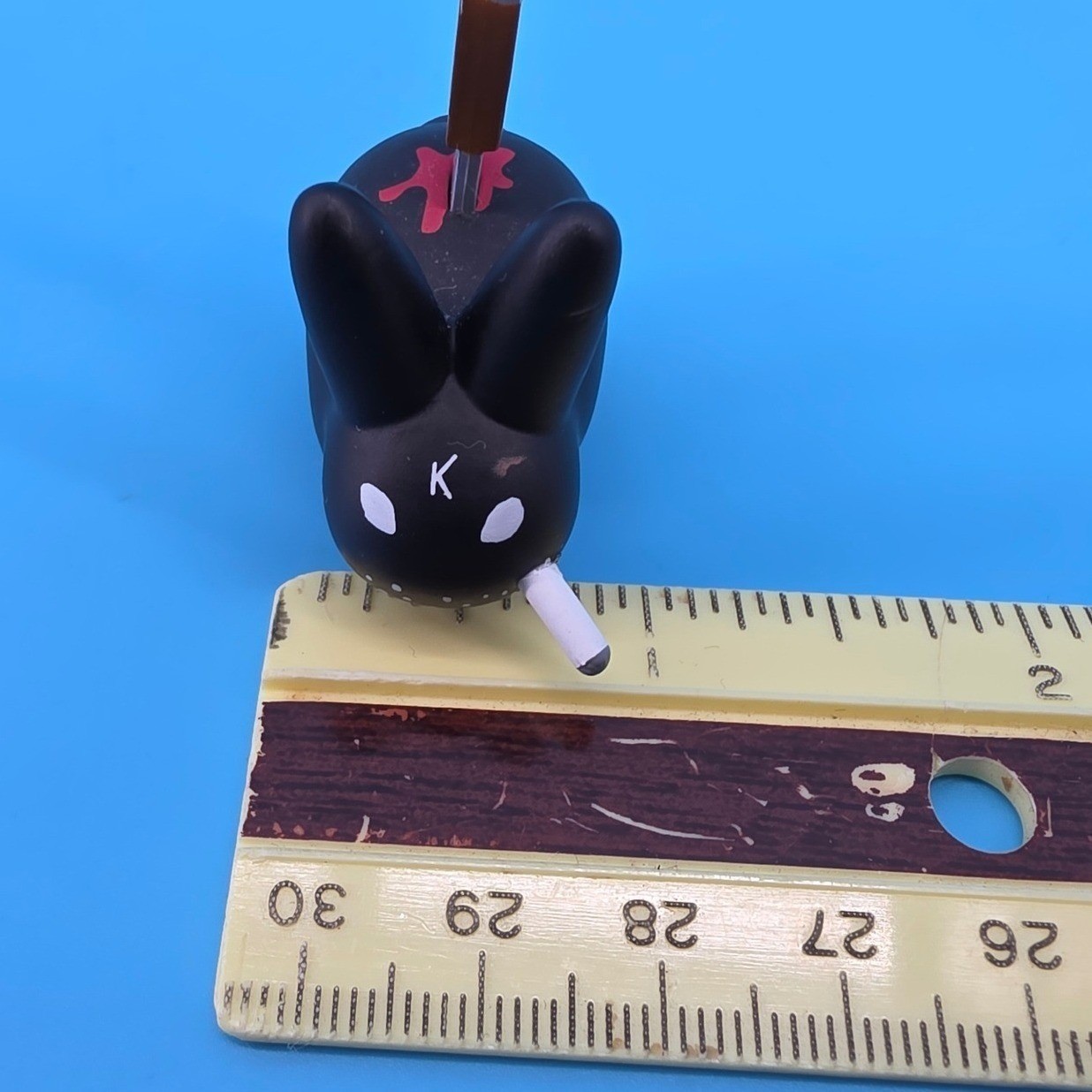 Frank Kozik x Kidrobot Smorkin Mongers Series 1 Stabbed Black Labbit Vinyl
