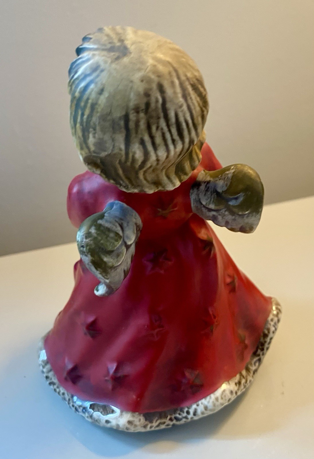 Vintage Hummel Musical Angel *Not Working Porcelain Figurine Candleholder German