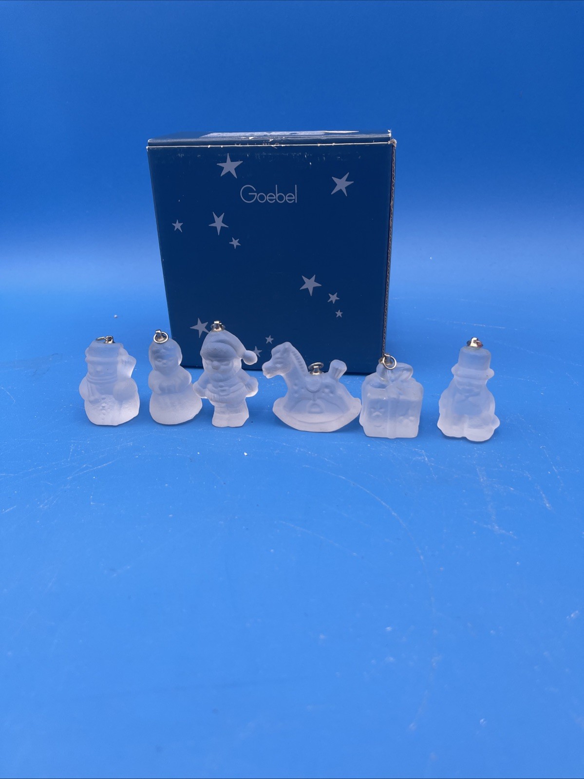 Goebel 6 Crystal Figurines Collection 1983