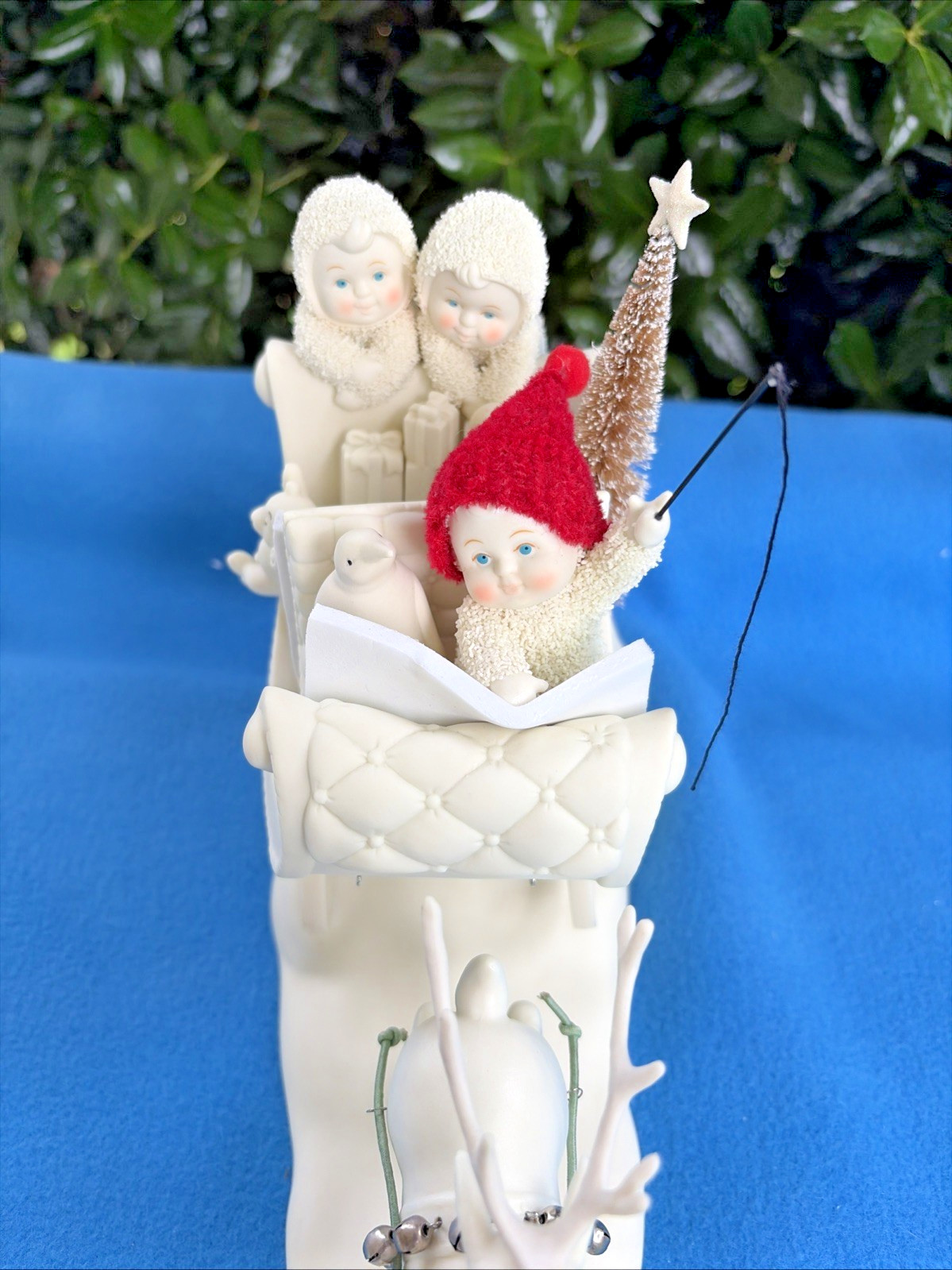 NIB Vintage Dept 56 Snowbabies – Up, Up, And Away #796016