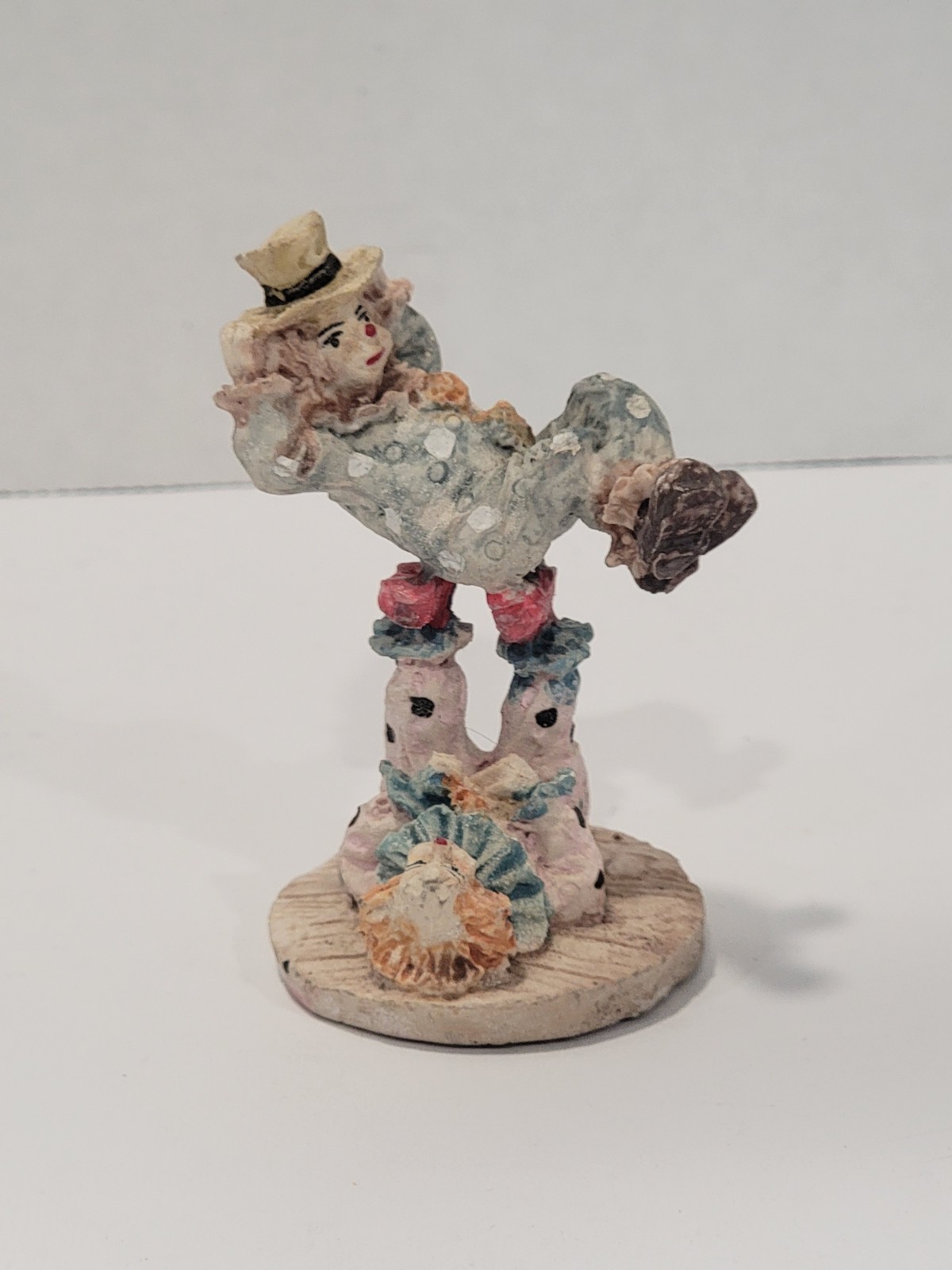 Balancing Clown Statue Figurine – Resin, 3.25 Inches Tall