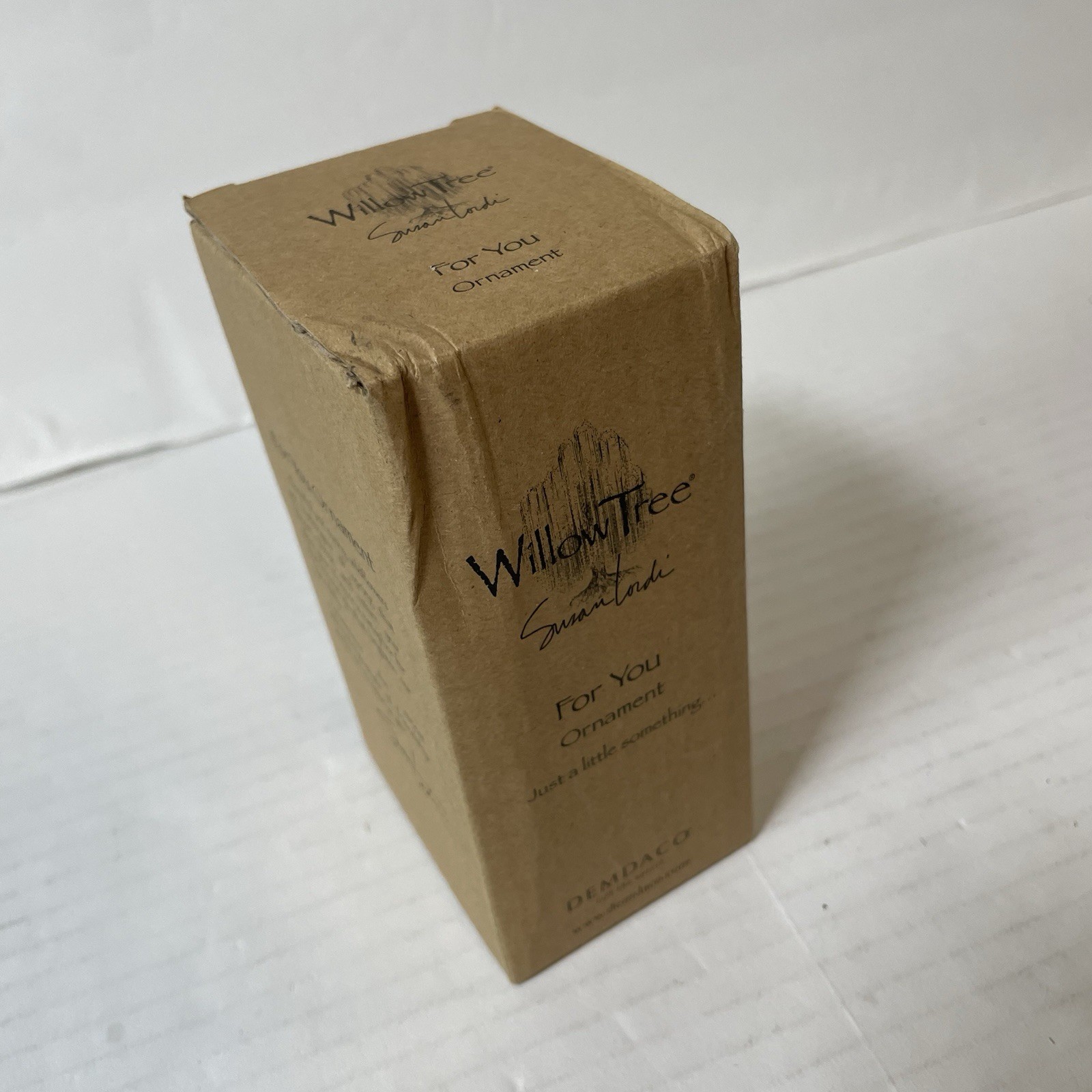 Willow Tree FOR YOU Ornament Sculpted Hand Painted Figure Girl Flowers In Box