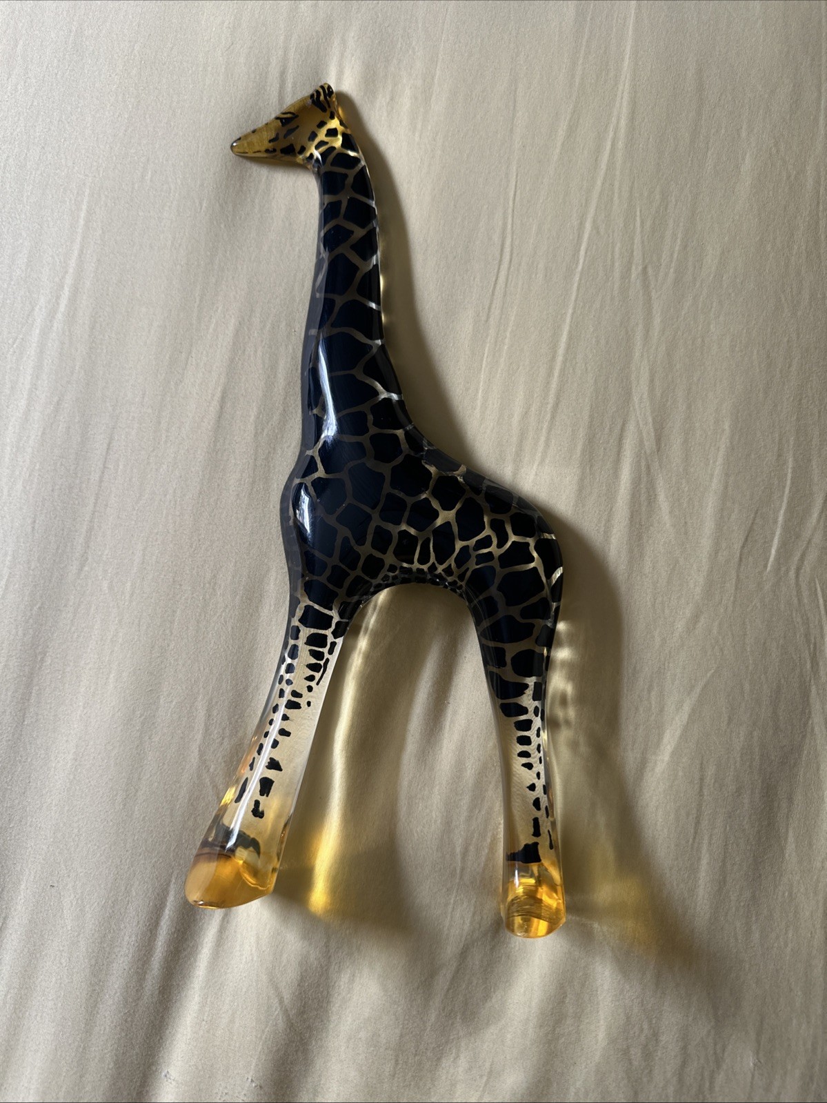 Abraham Palatnik Lucite Giraffe 12” Made in Brazil