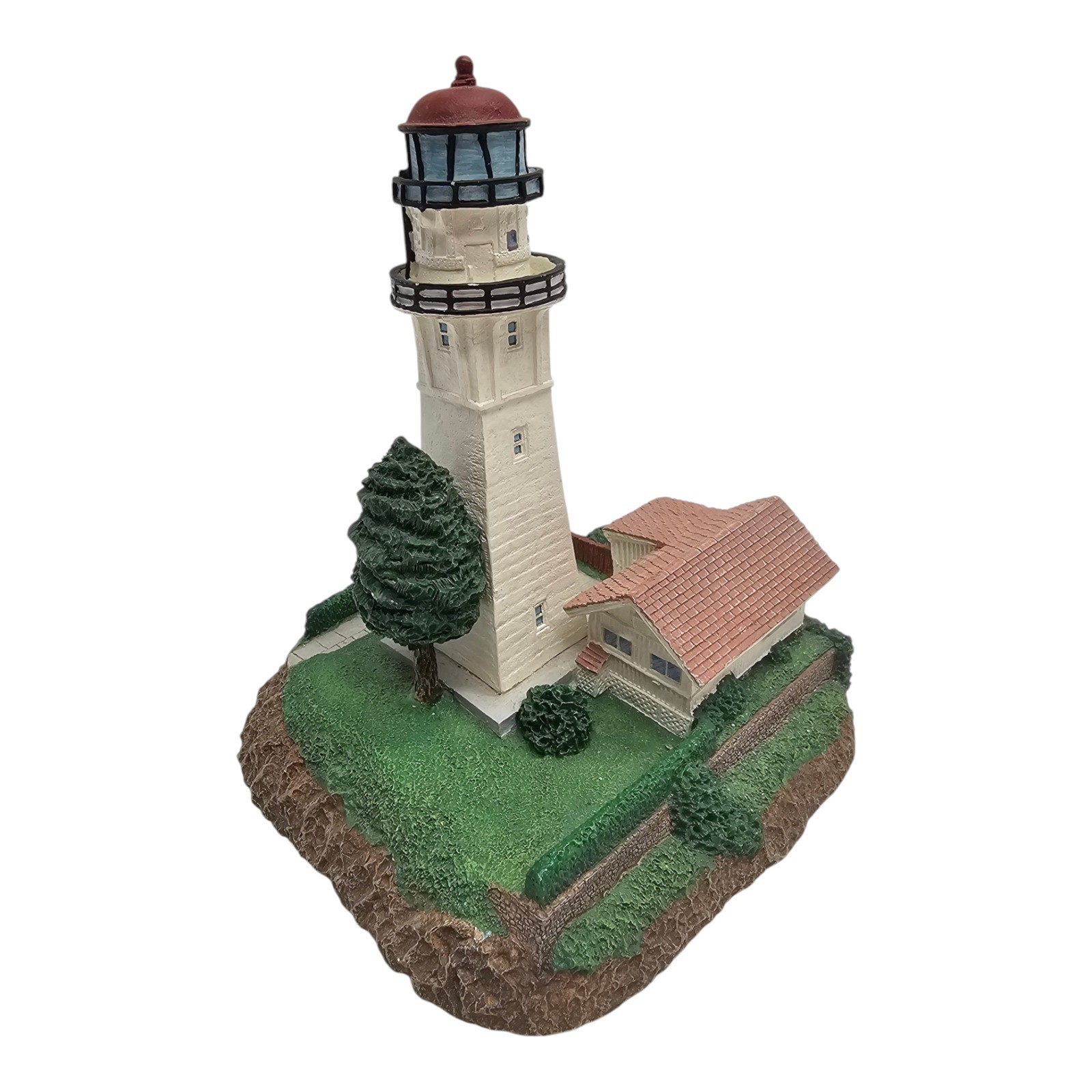 Danbury Mint Lighthouse Statue Diamond Head 5.5 In 1994 Collectible