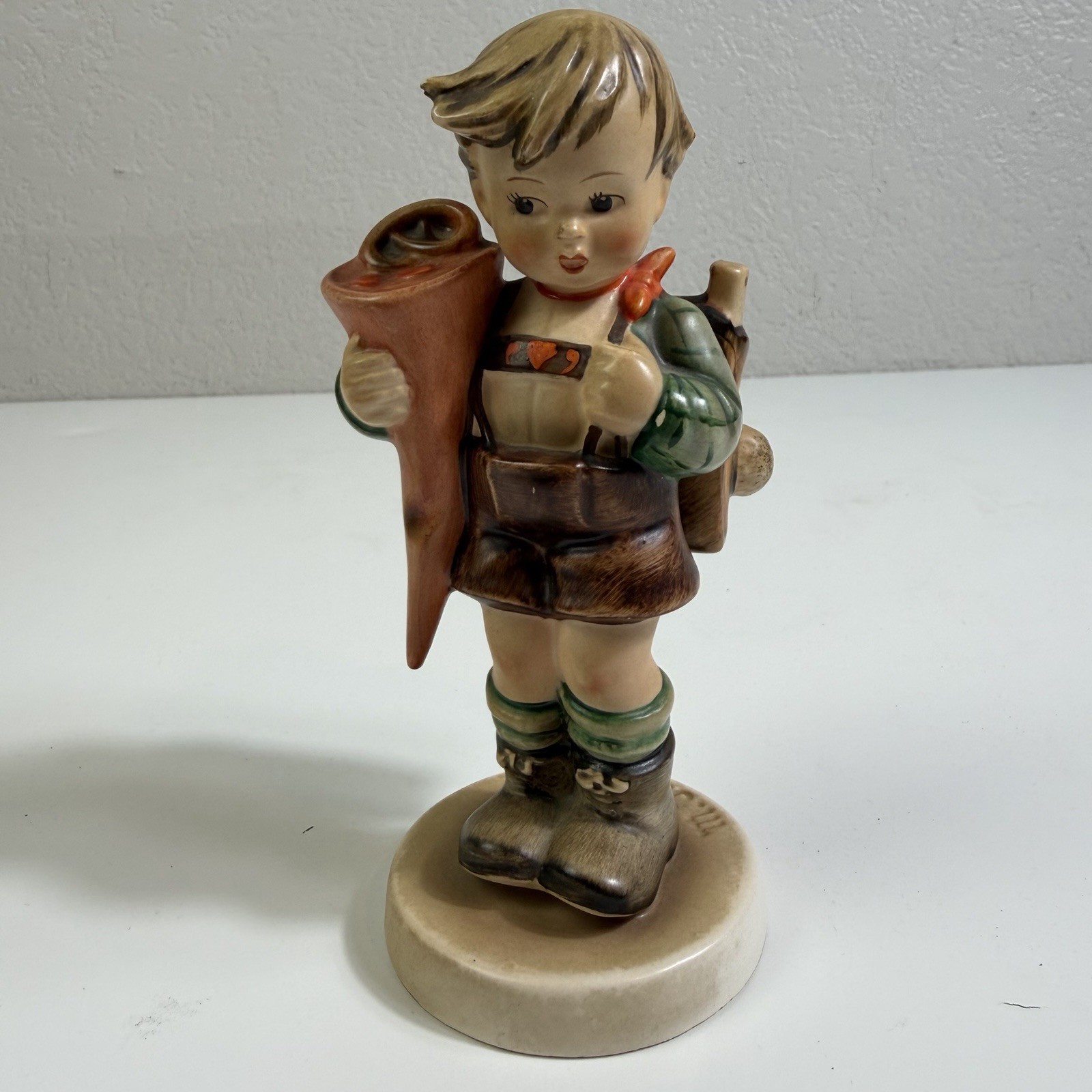 Rare Hummel Figurine Little Scholar 80 Goebel Germany 1960 1972
