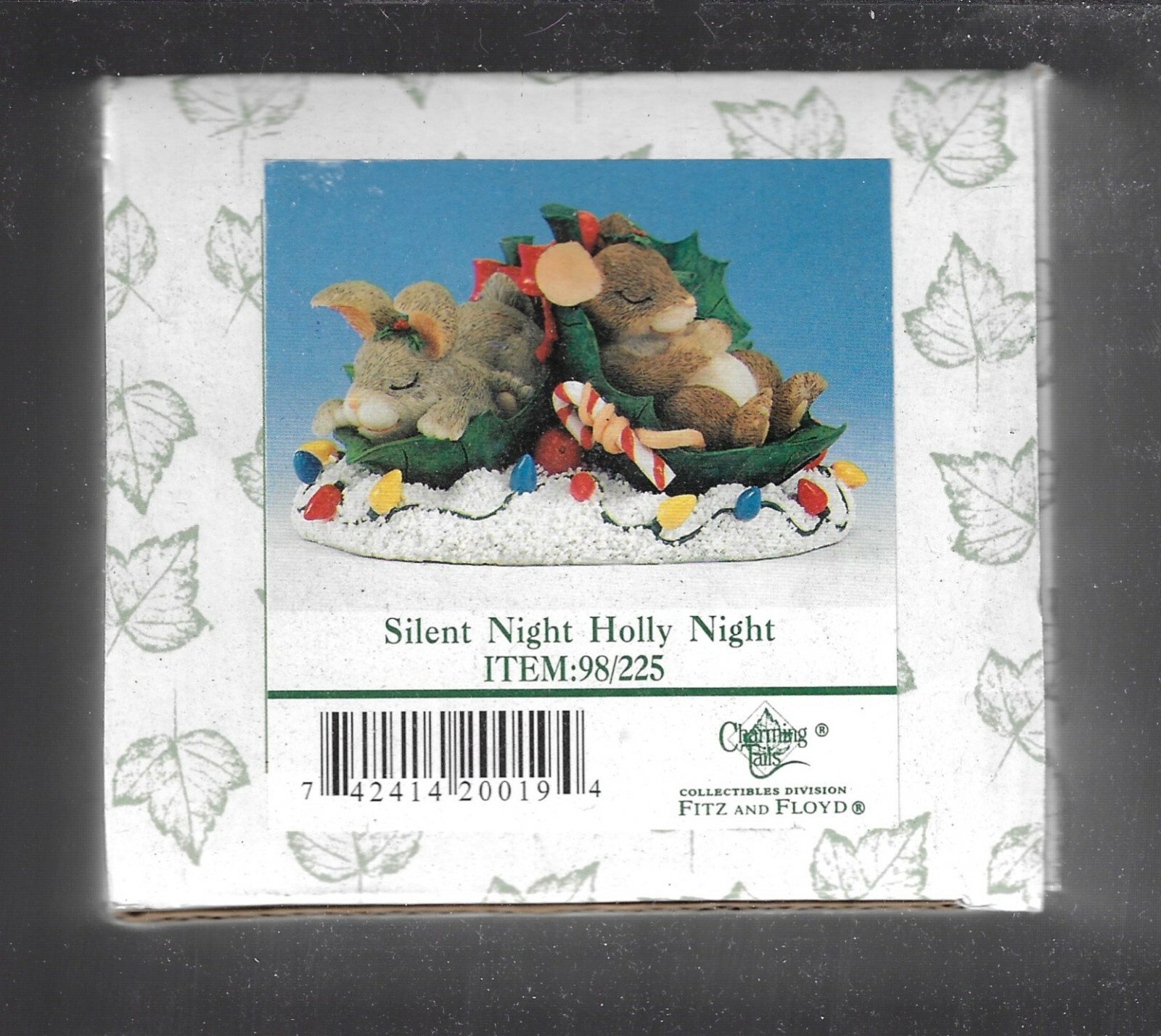 Charming Tales Silent Night Holly Night