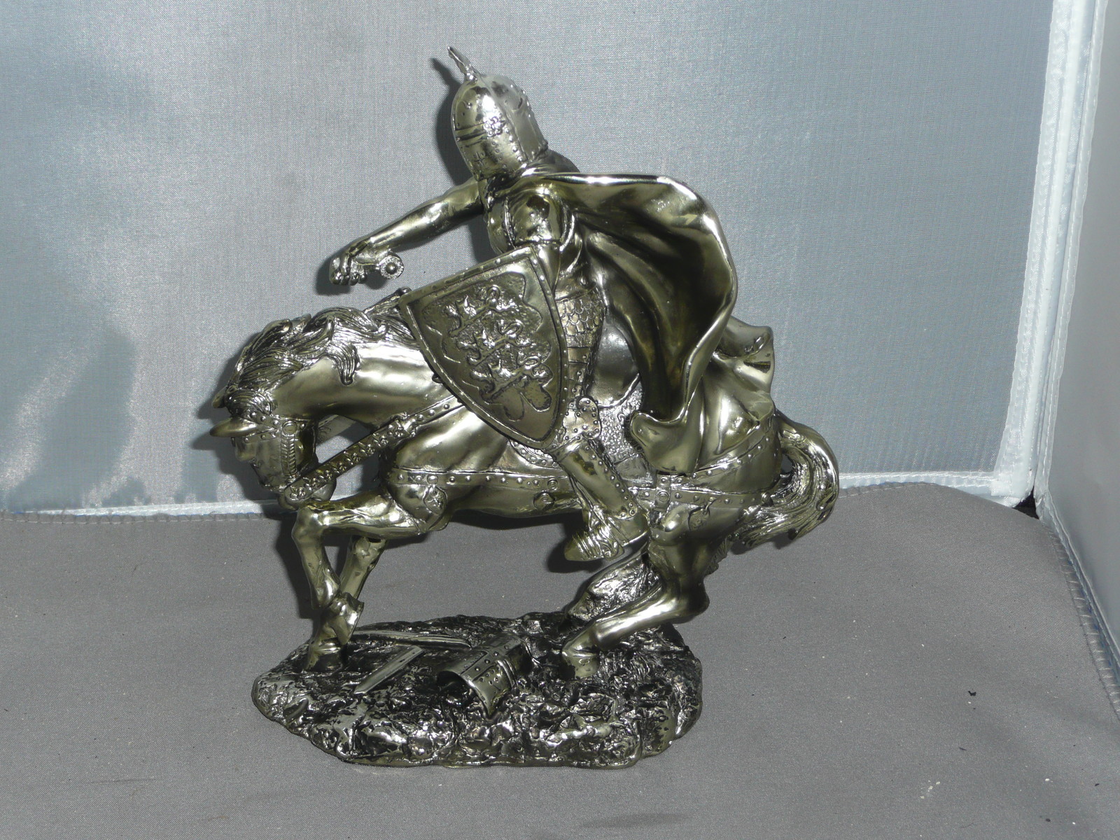 KNIGHT STATUE Medieval Knight Medieval Armor Knight on Horseback