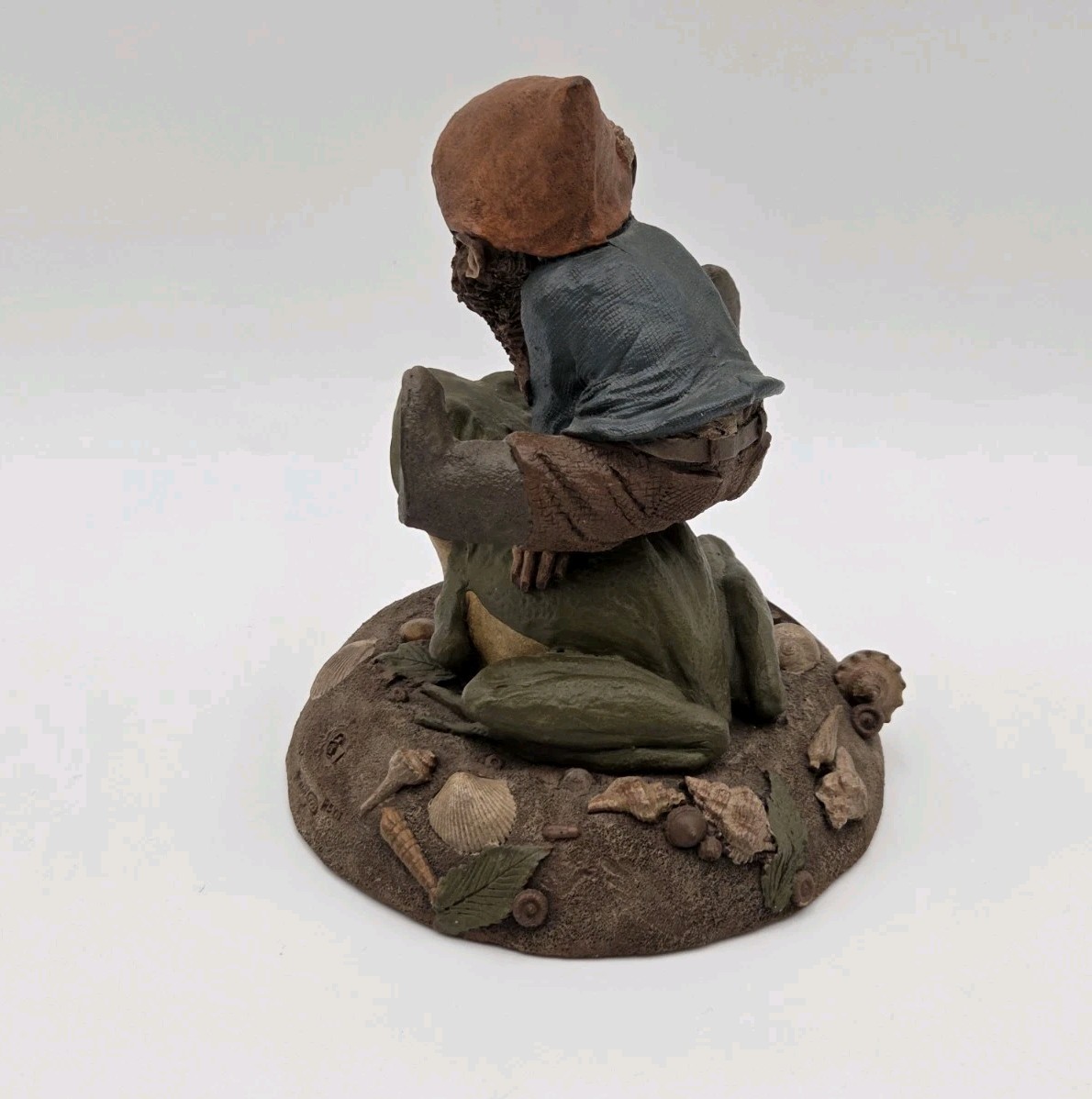 Vintage 1993 Cairn Studio Tom Clark & Tim Wolfe “Leap Frog” Gnome Figurine #81