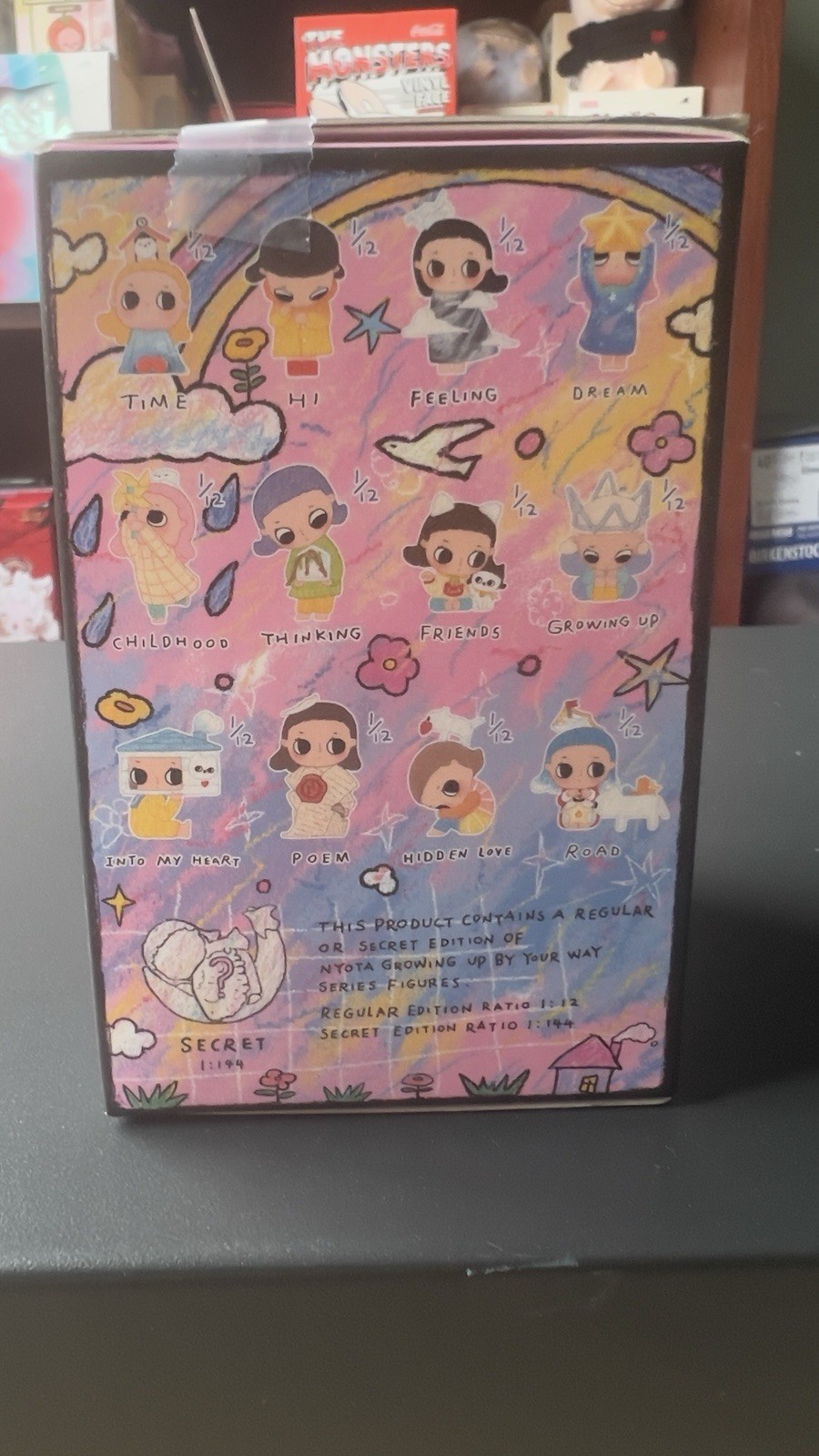 Authentic POPMART x Nyota Growing Up by Your Way Series Animation Figurine